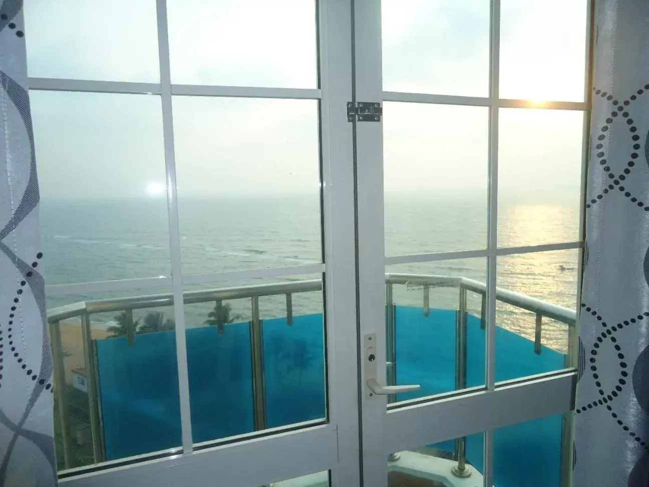 Balcony/Terrace, Swimming Pool in Global Towers Hotel & Apartments