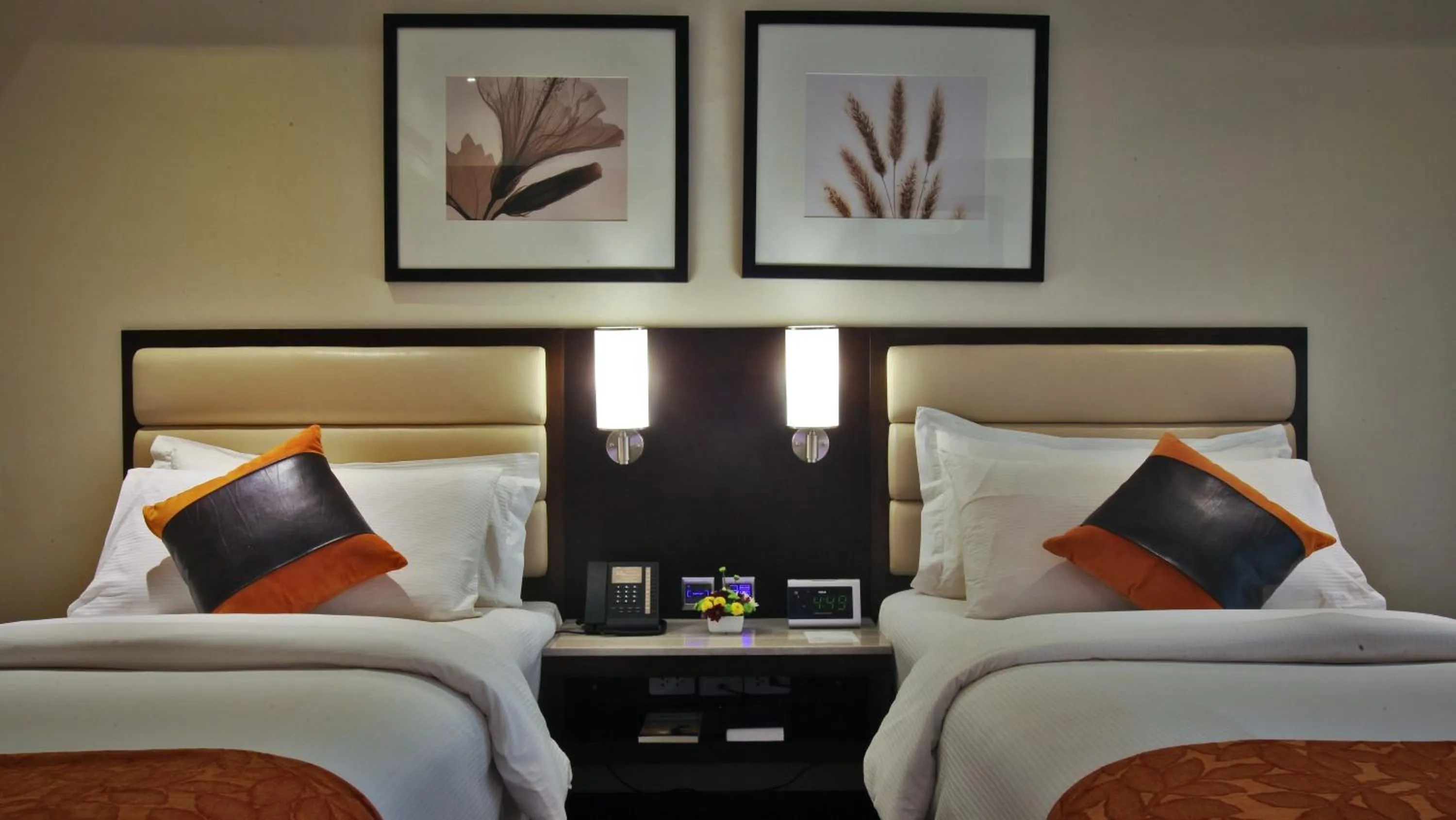 Bed in Limketkai Luxe Hotel