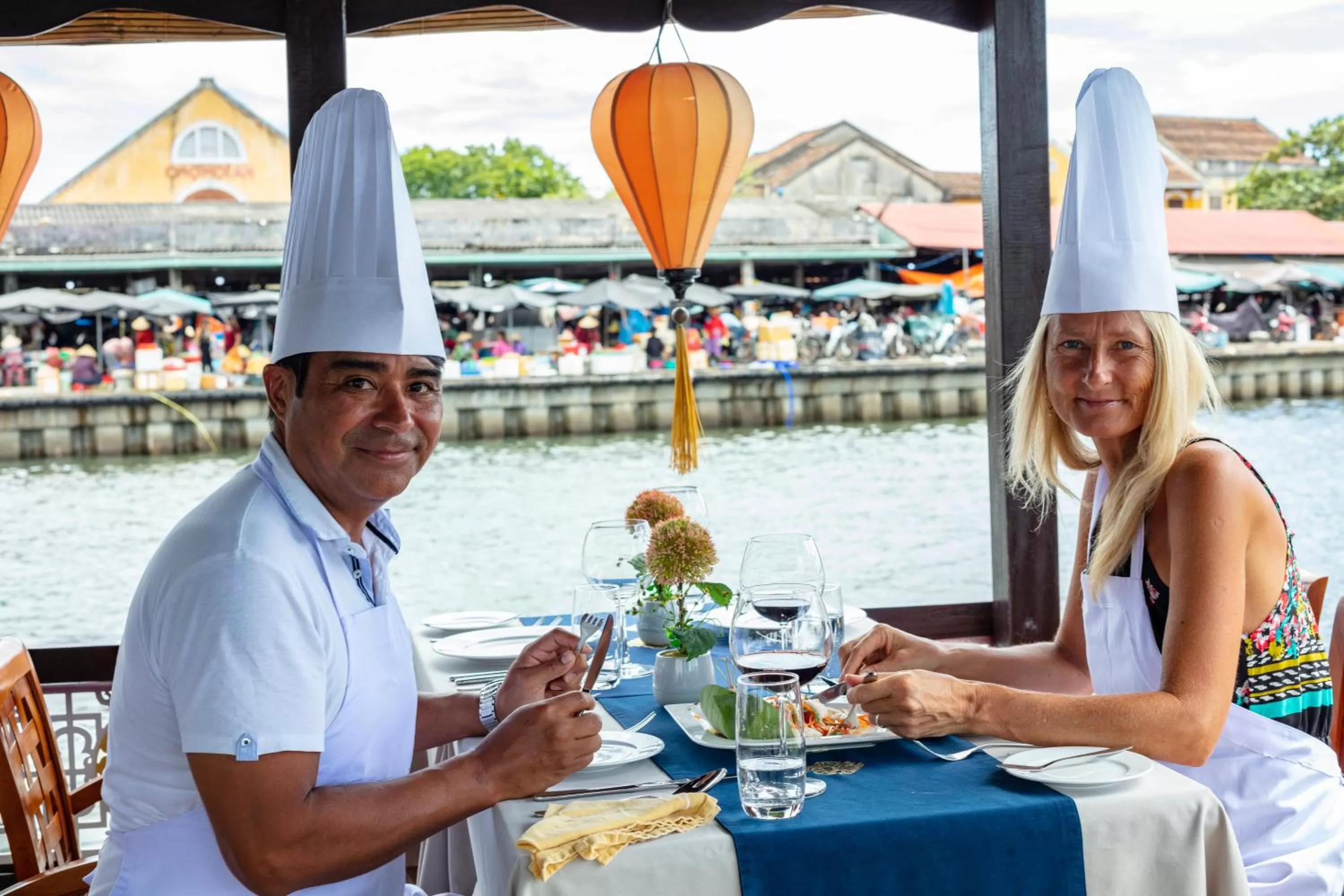 Restaurant/places to eat in Little Riverside Hoi An . A Luxury Hotel & Spa