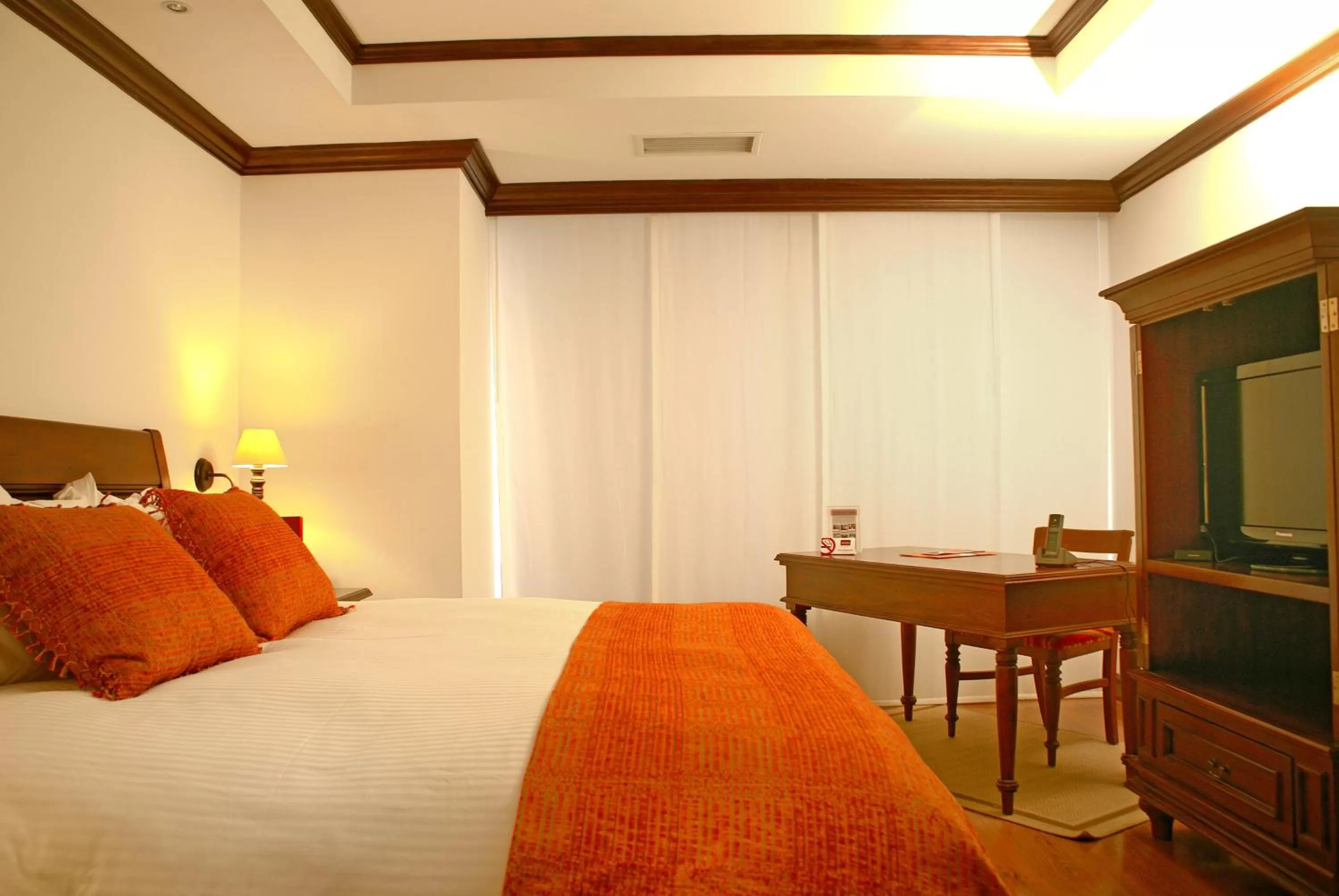 Bed in Hotel Casa Veranda Guatemala