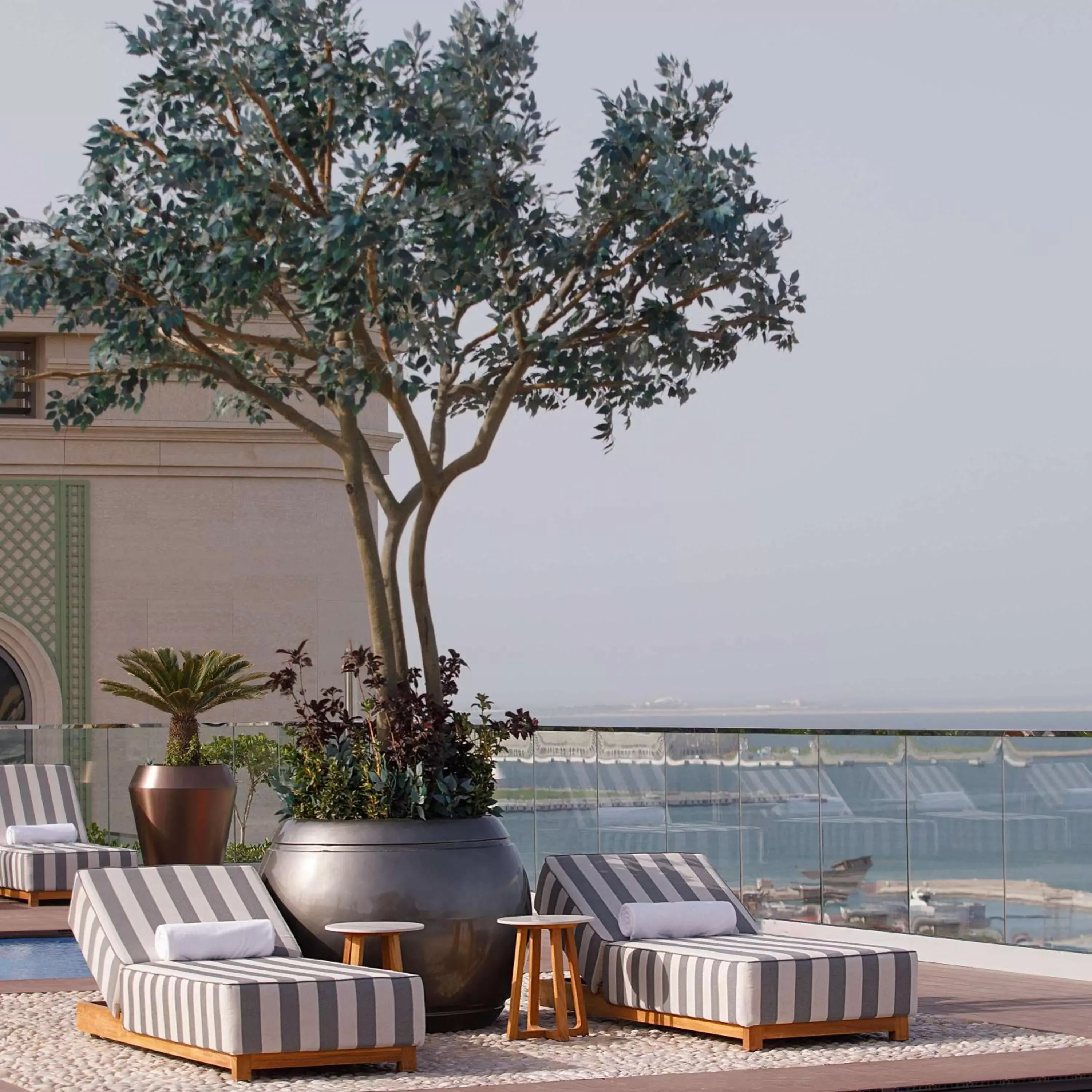 Patio in The Plaza Doha, LXR Hotels & Resorts