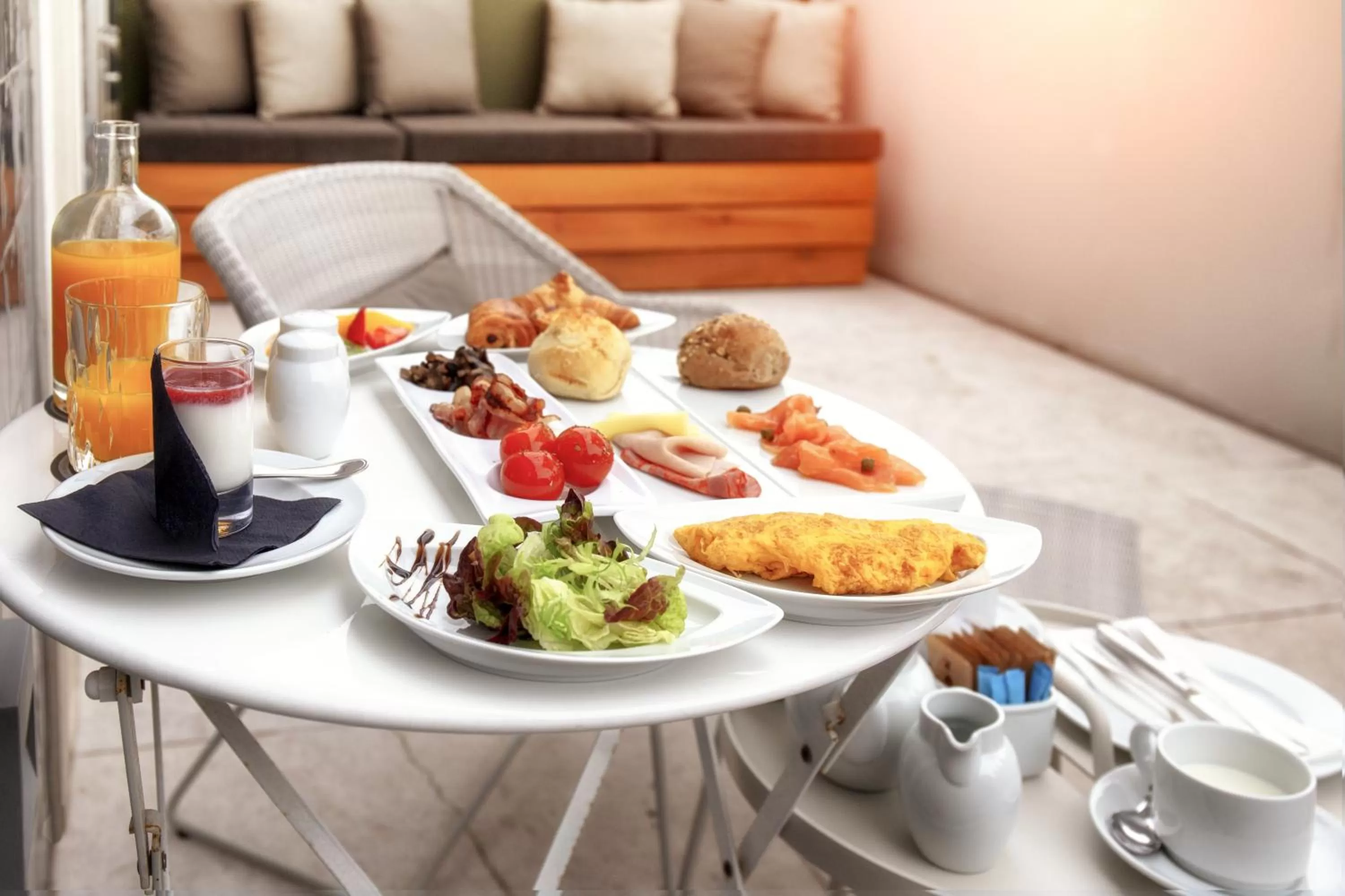 Food and drinks in Lisboa Pessoa Hotel