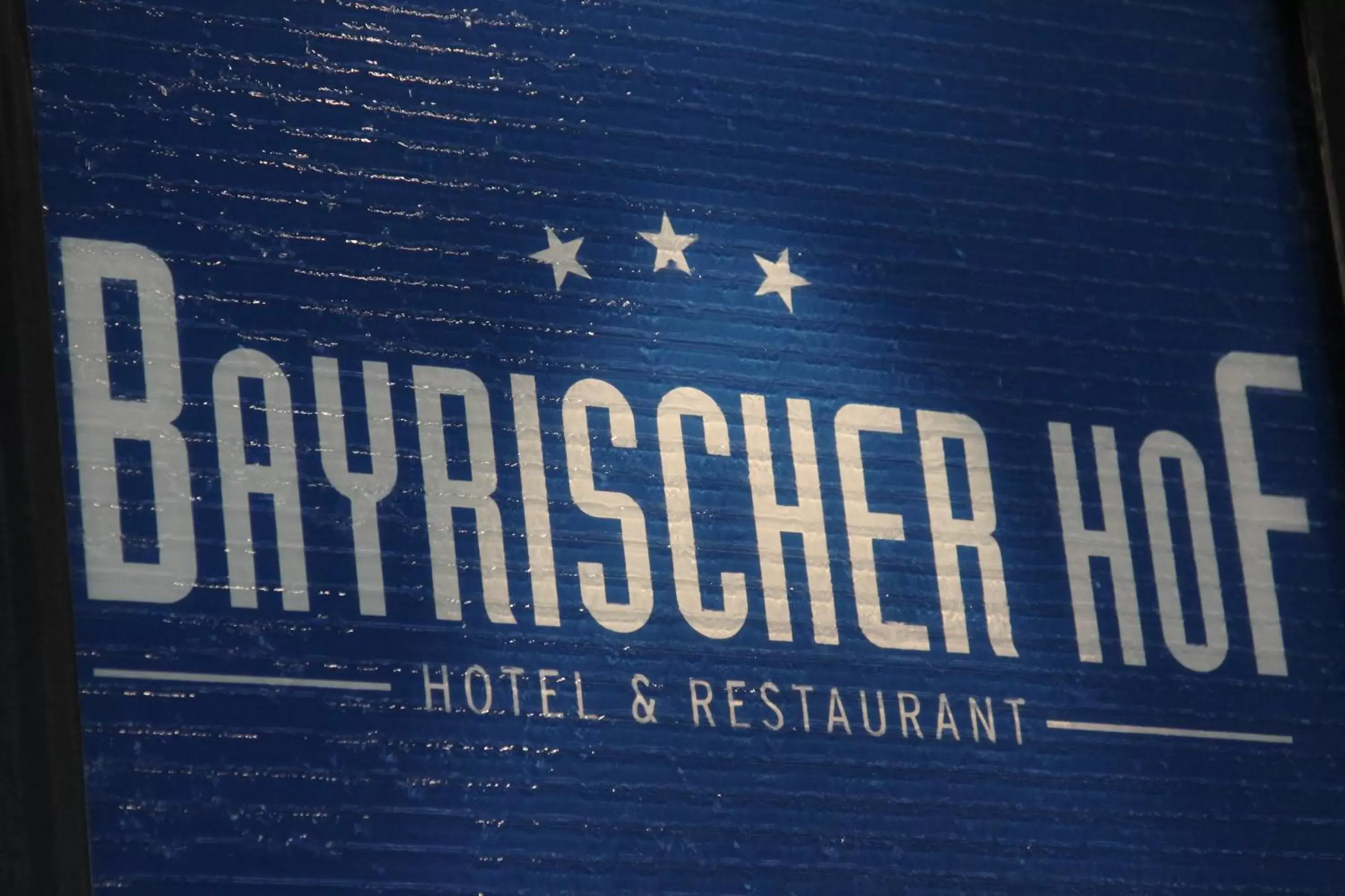 Logo/Certificate/Sign in Hotel Bayrischer Hof
