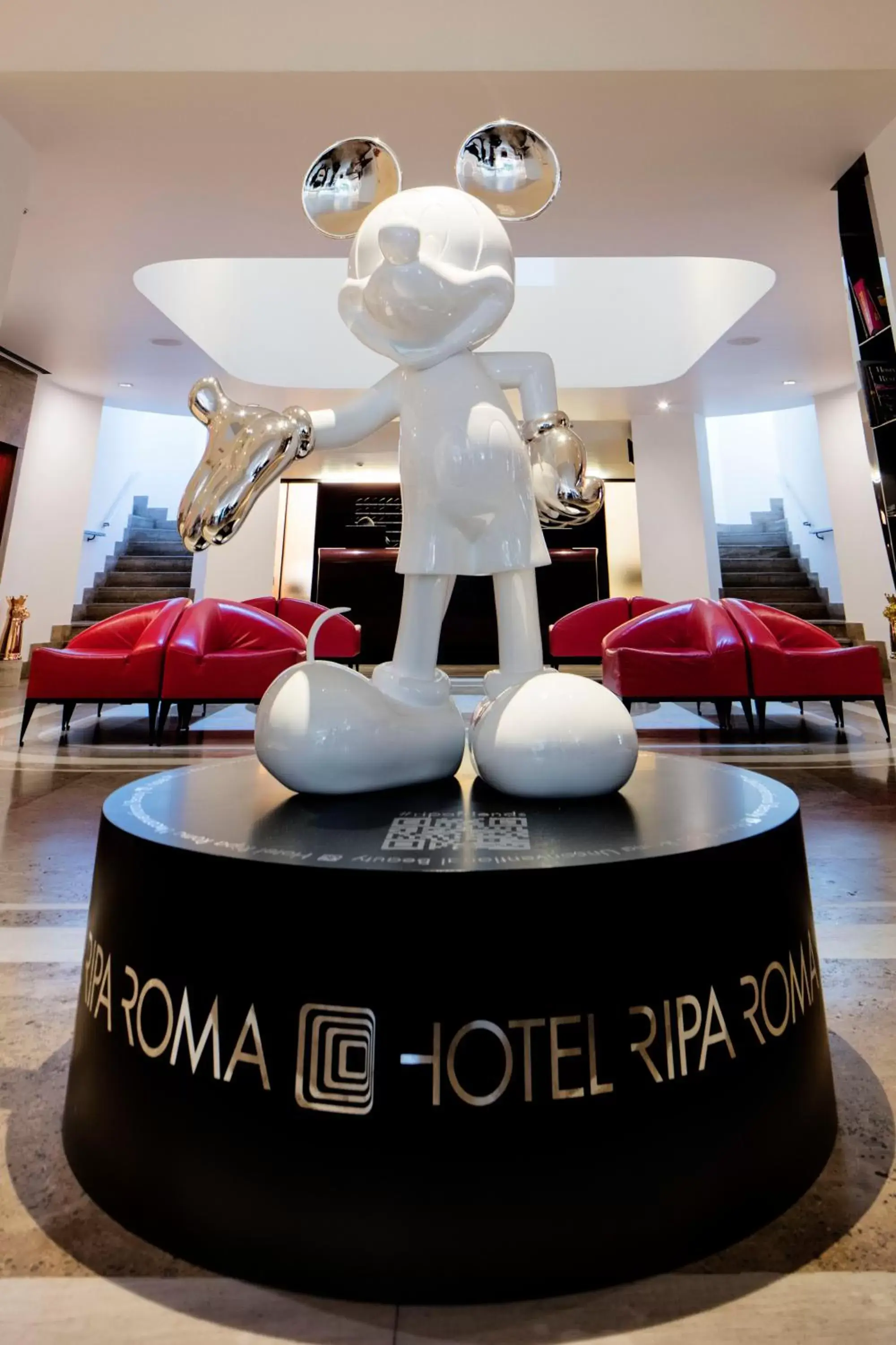 Decorative detail in Hotel Ripa Roma