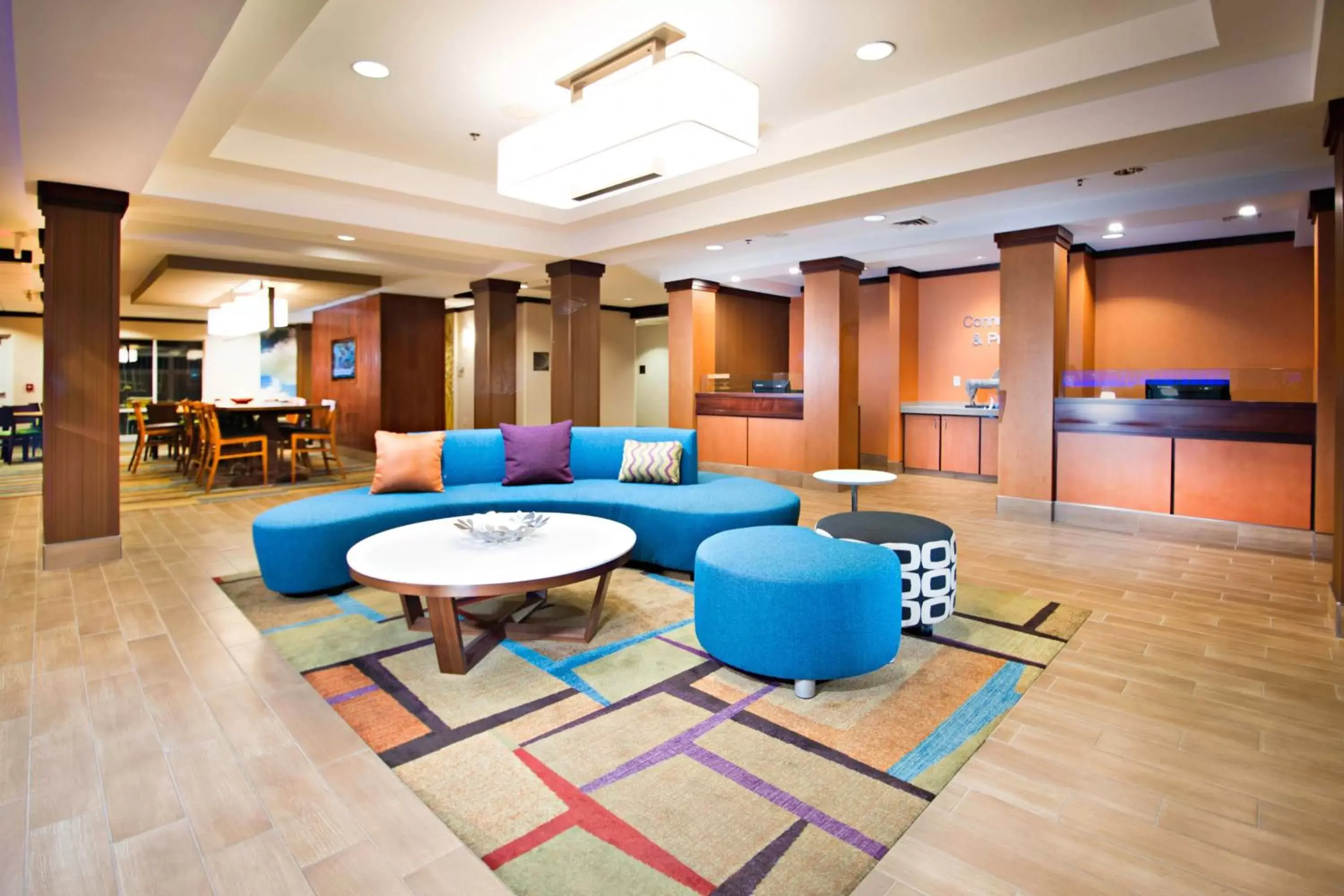 Lobby or reception in Fairfield Inn & Suites Idaho Falls