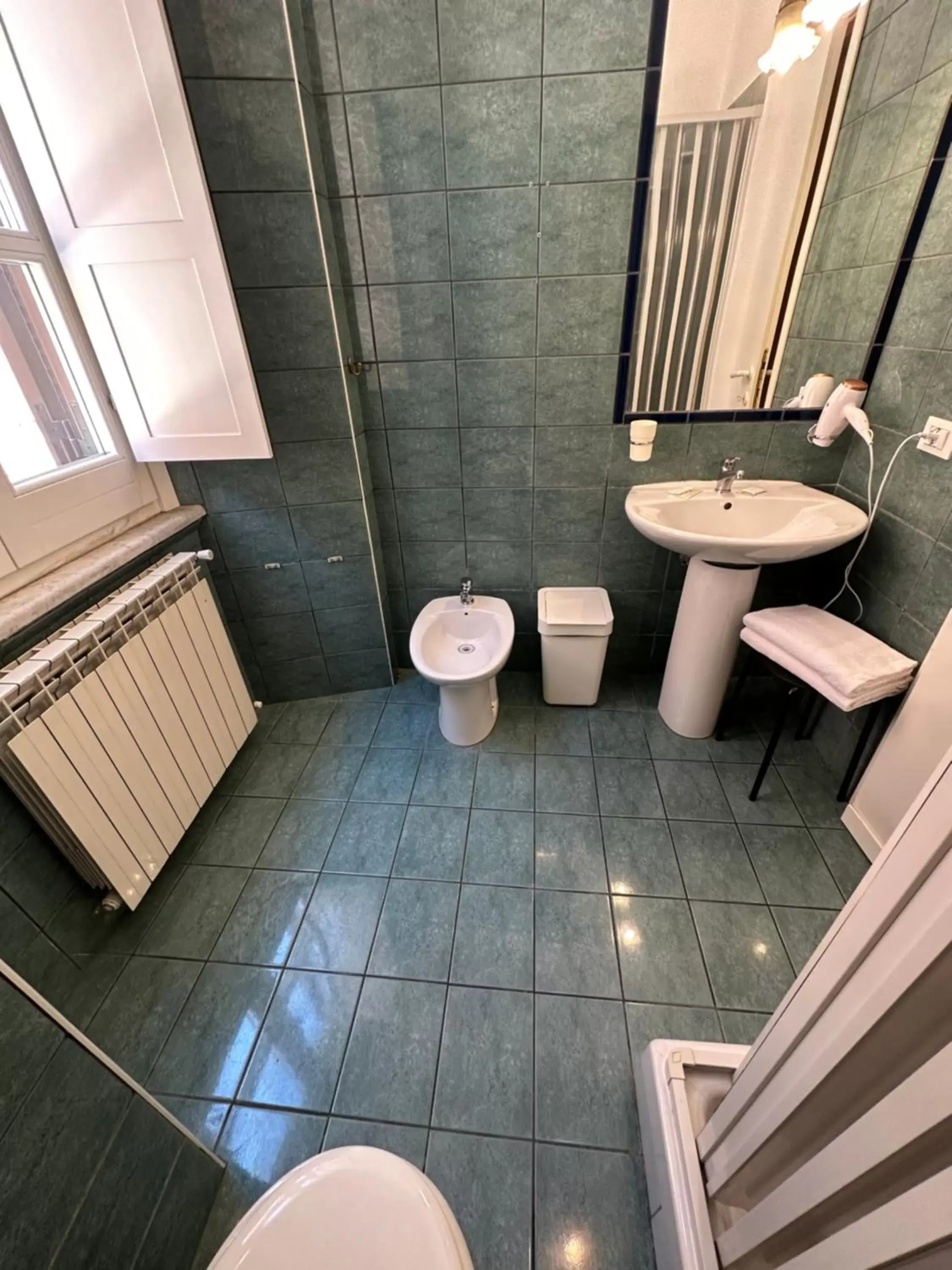 Bathroom in Hotel Il Papavero