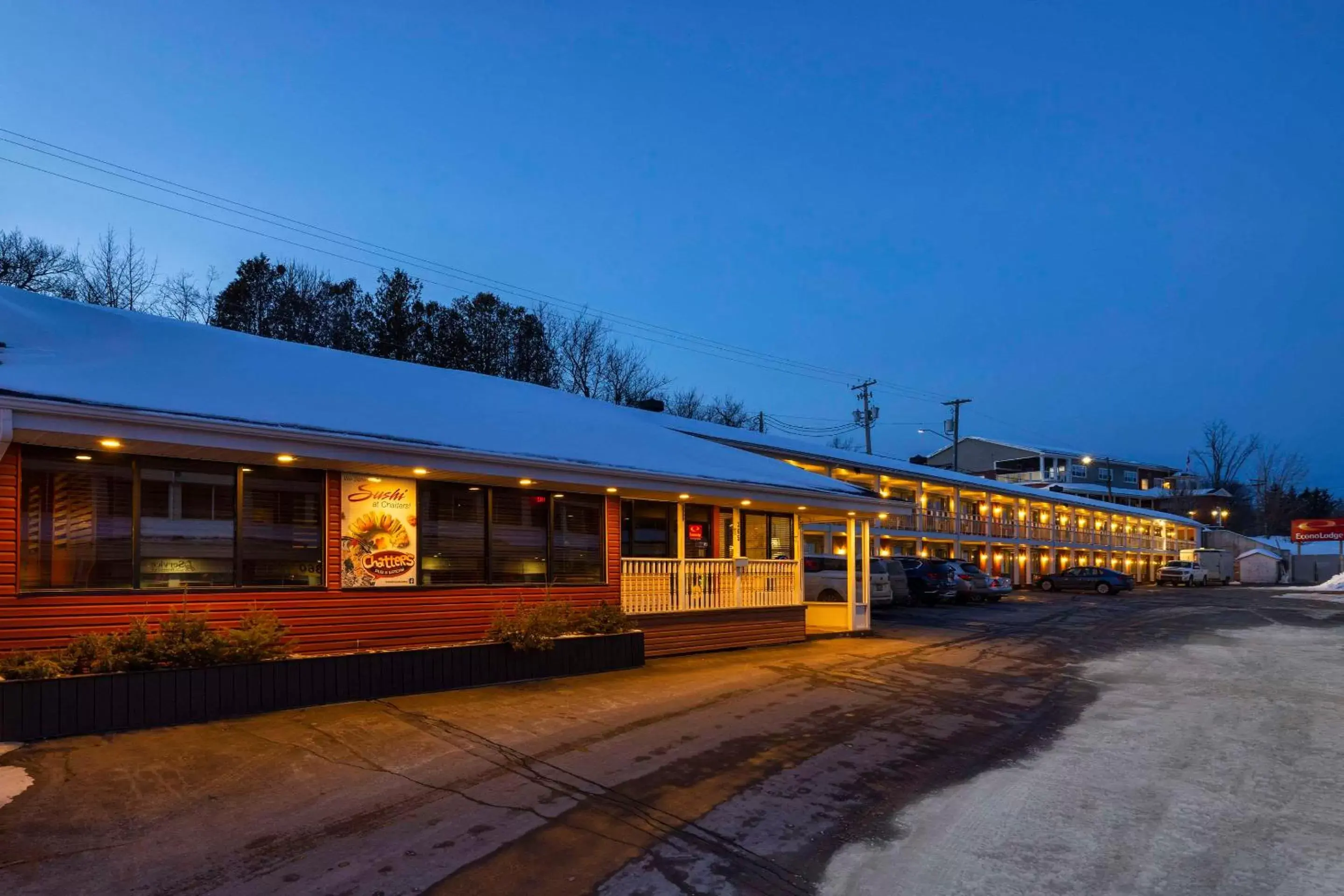 Property Building in Econo Lodge Miramichi