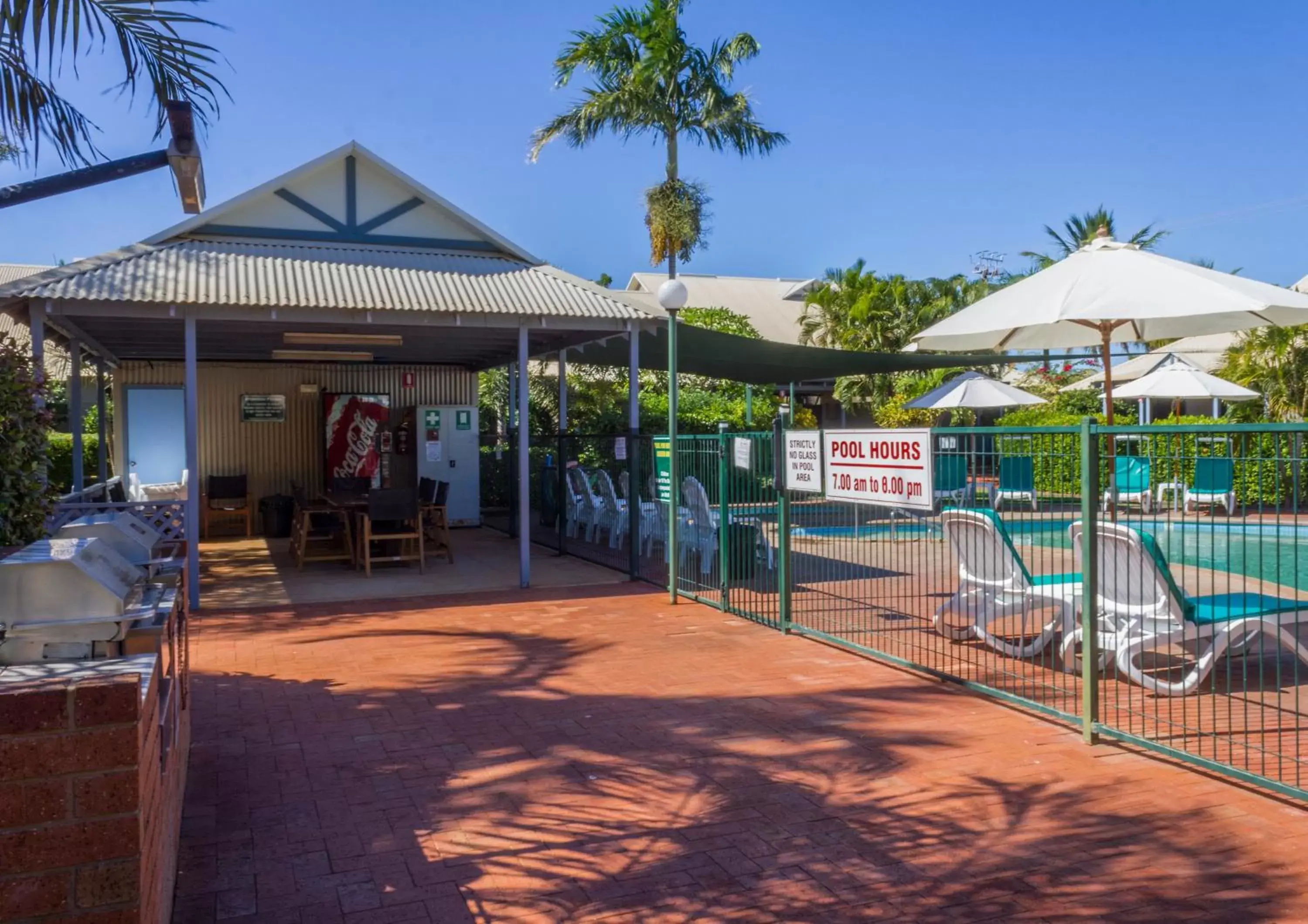 BBQ facilities in Broome Beach Resort - Cable Beach, Broome