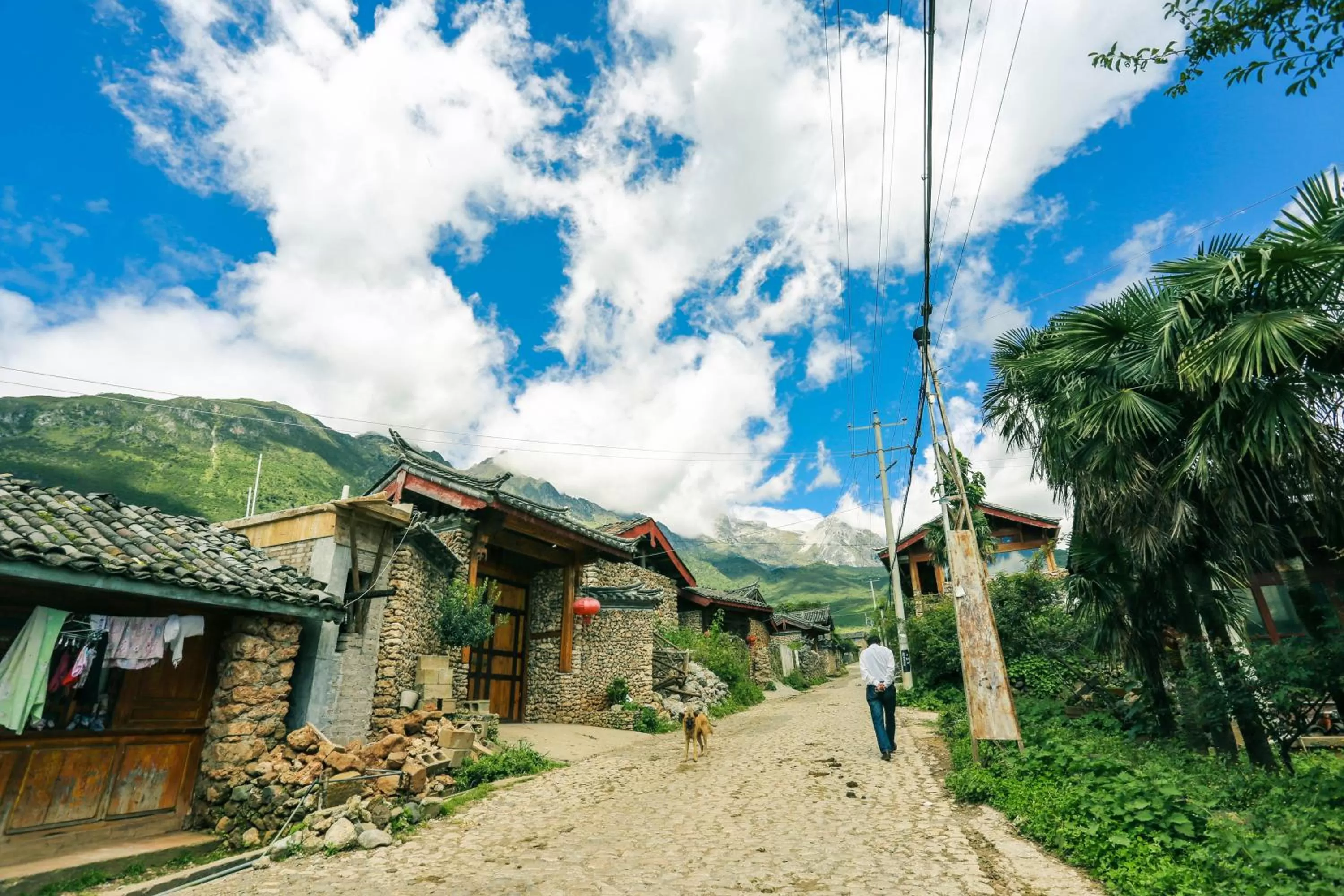 Natural landscape in Banyan Tree Lijiang