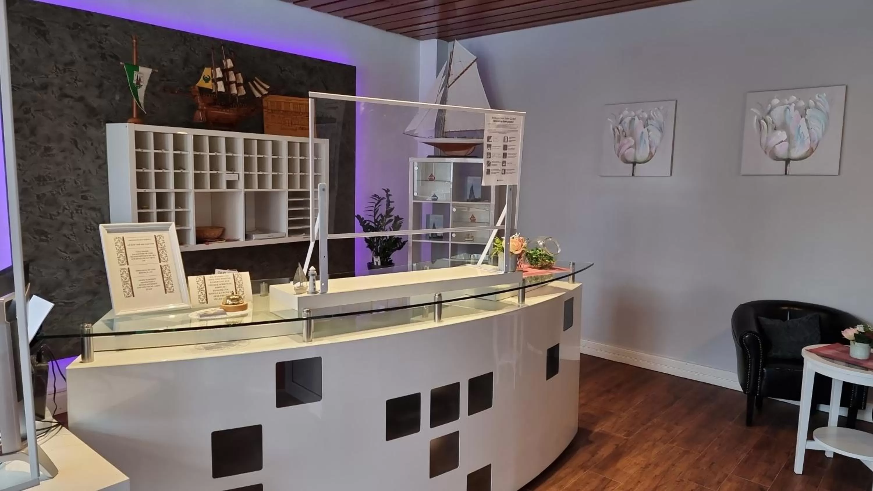 Lobby or reception in Hotel Deutsches Haus