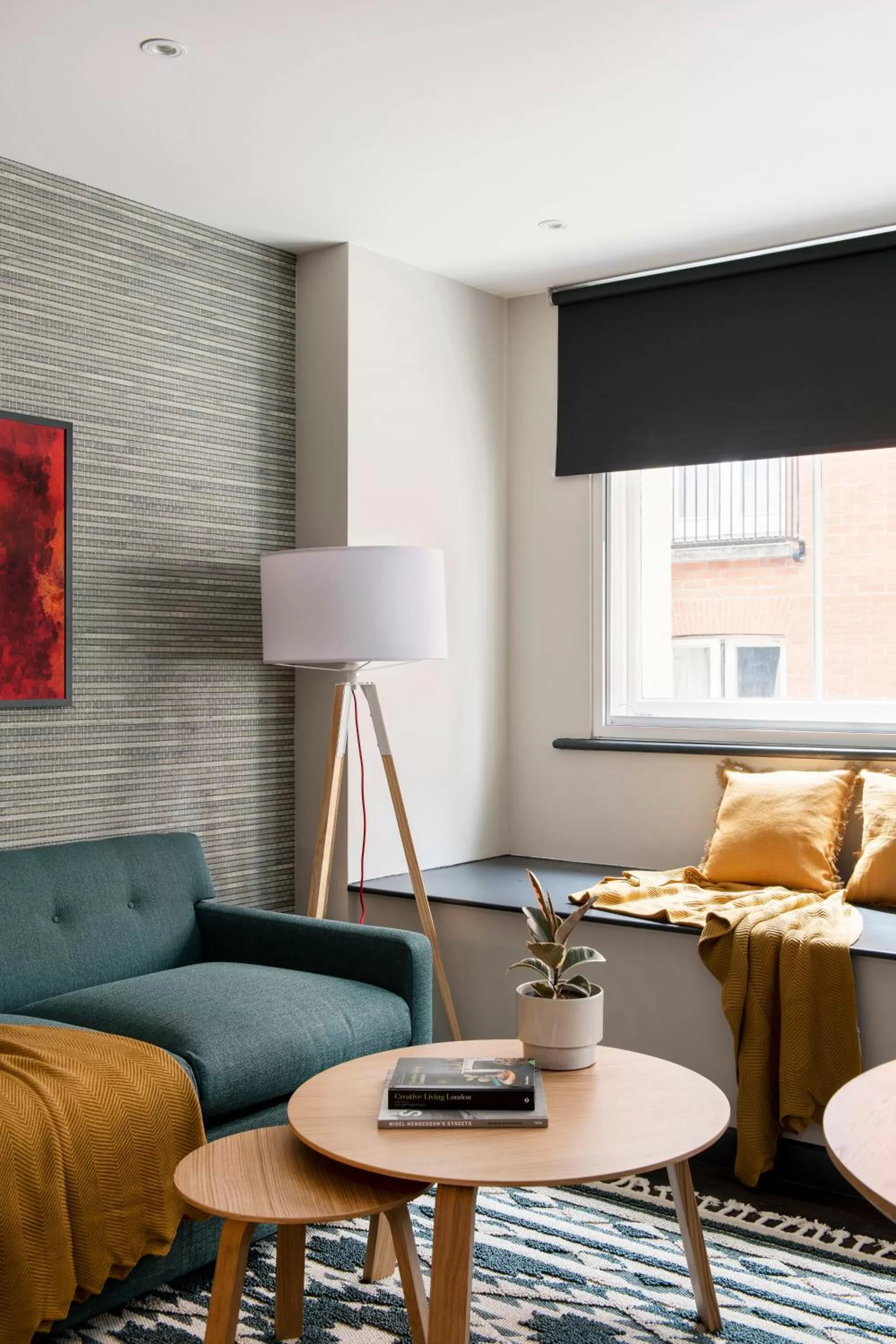 Seating area in COVE Cannon Street