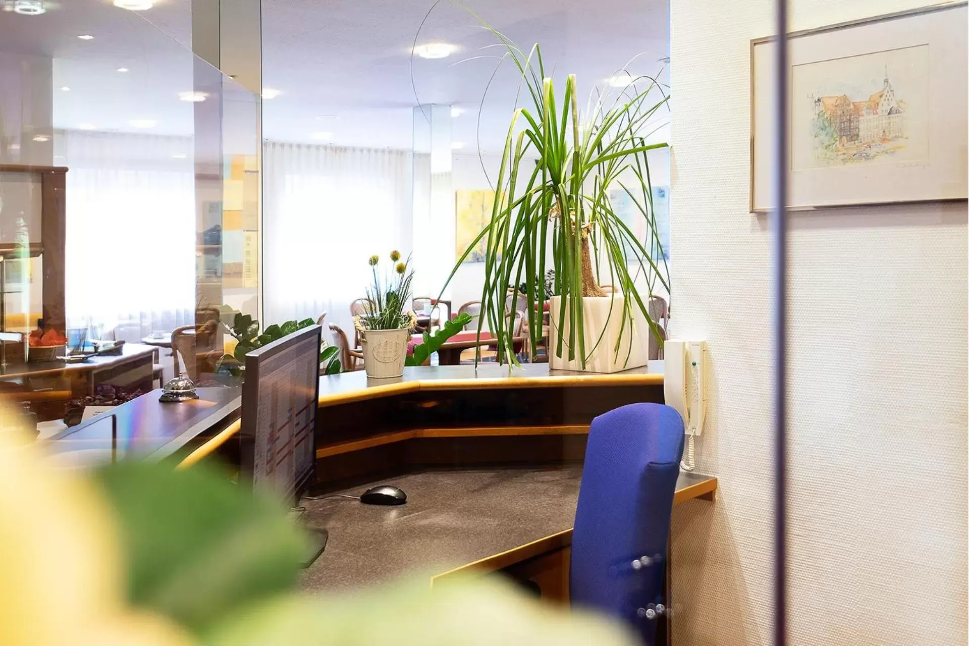 Lobby or reception in Hotel Am Steinberg Lobby or reception in Hotel Am Steinberg