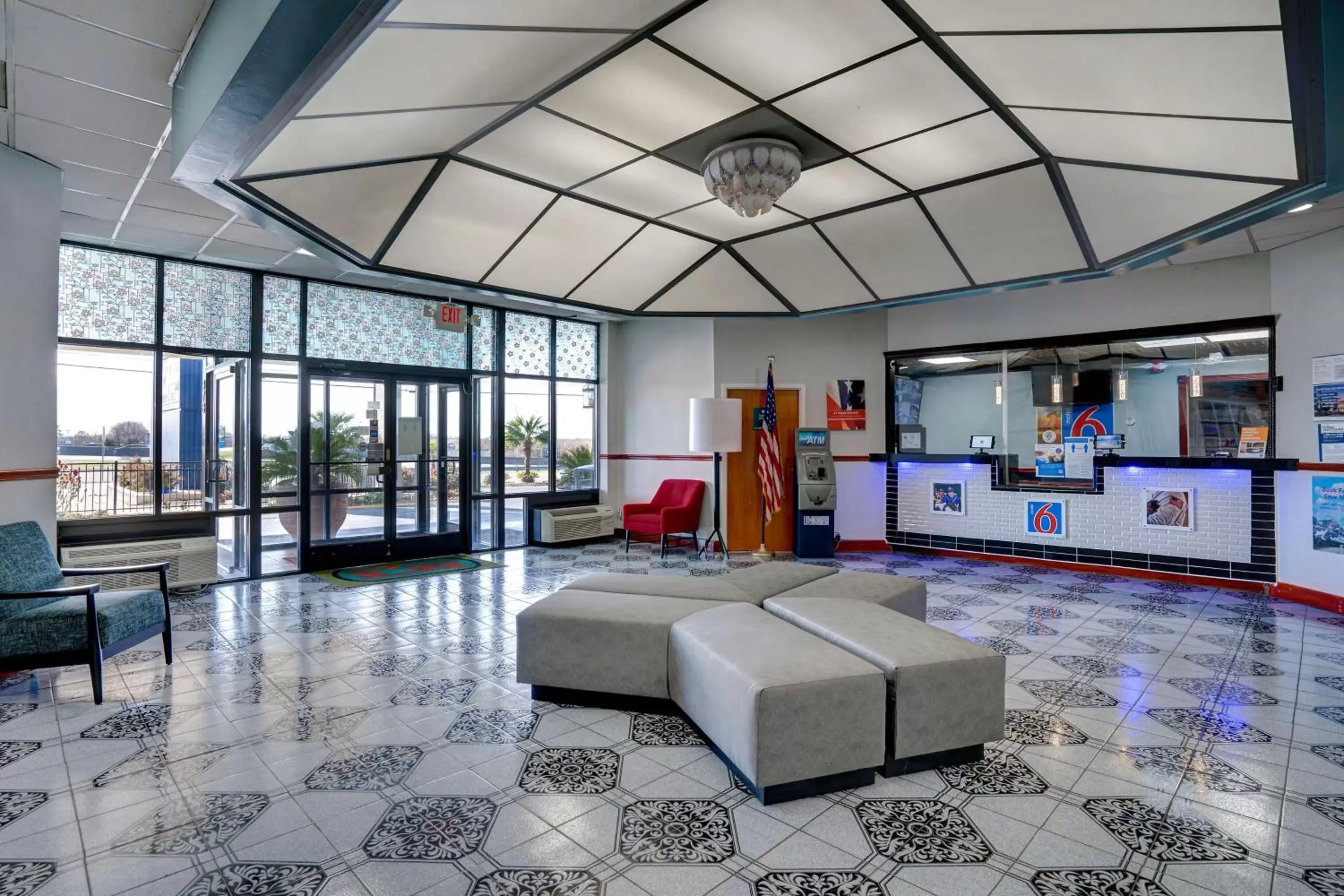 Lobby or reception in Motel 6 Burlington Lobby or reception in Motel 6 Burlington
