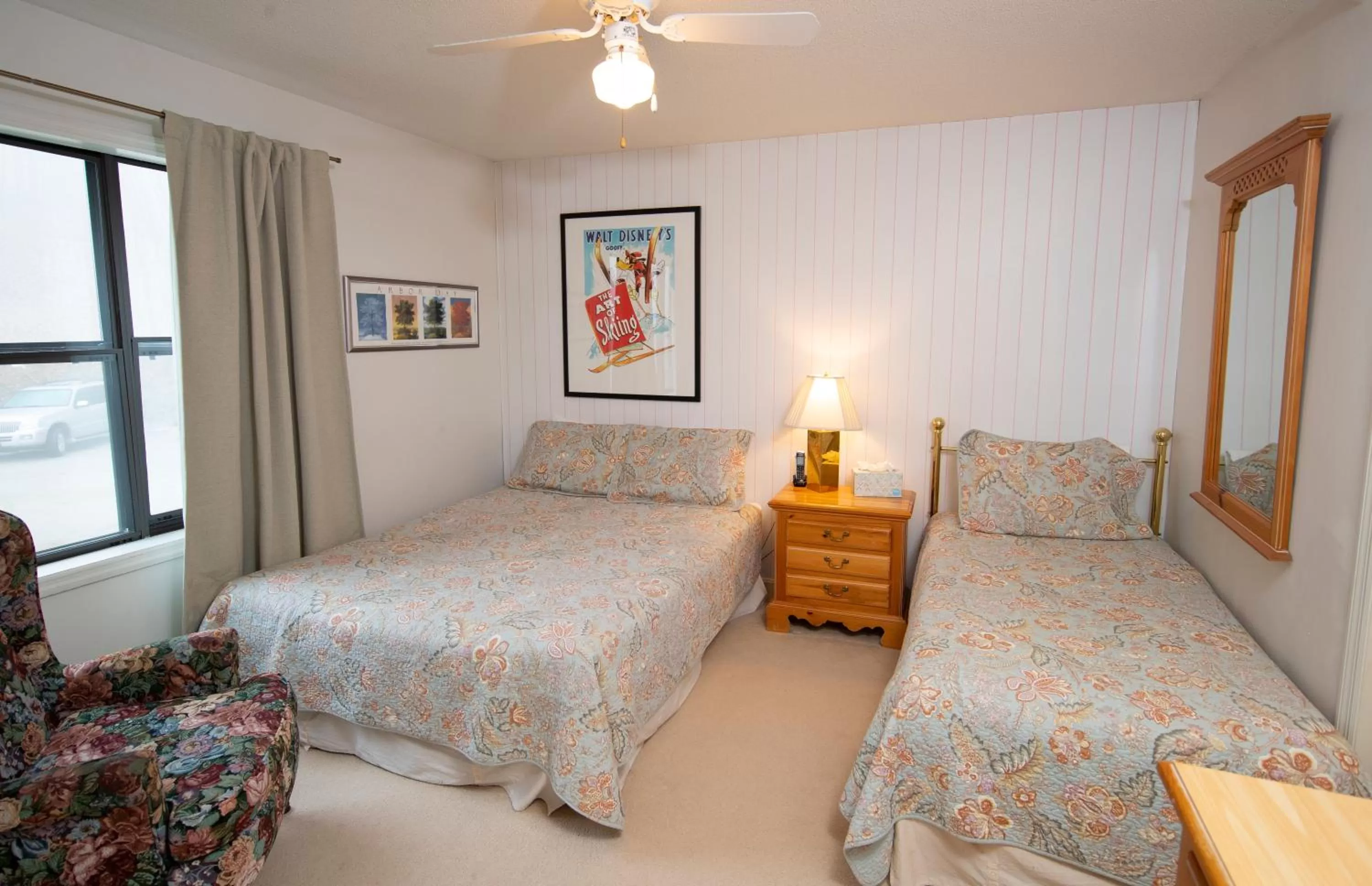 Bed in Winterplace on Okemo Mountain