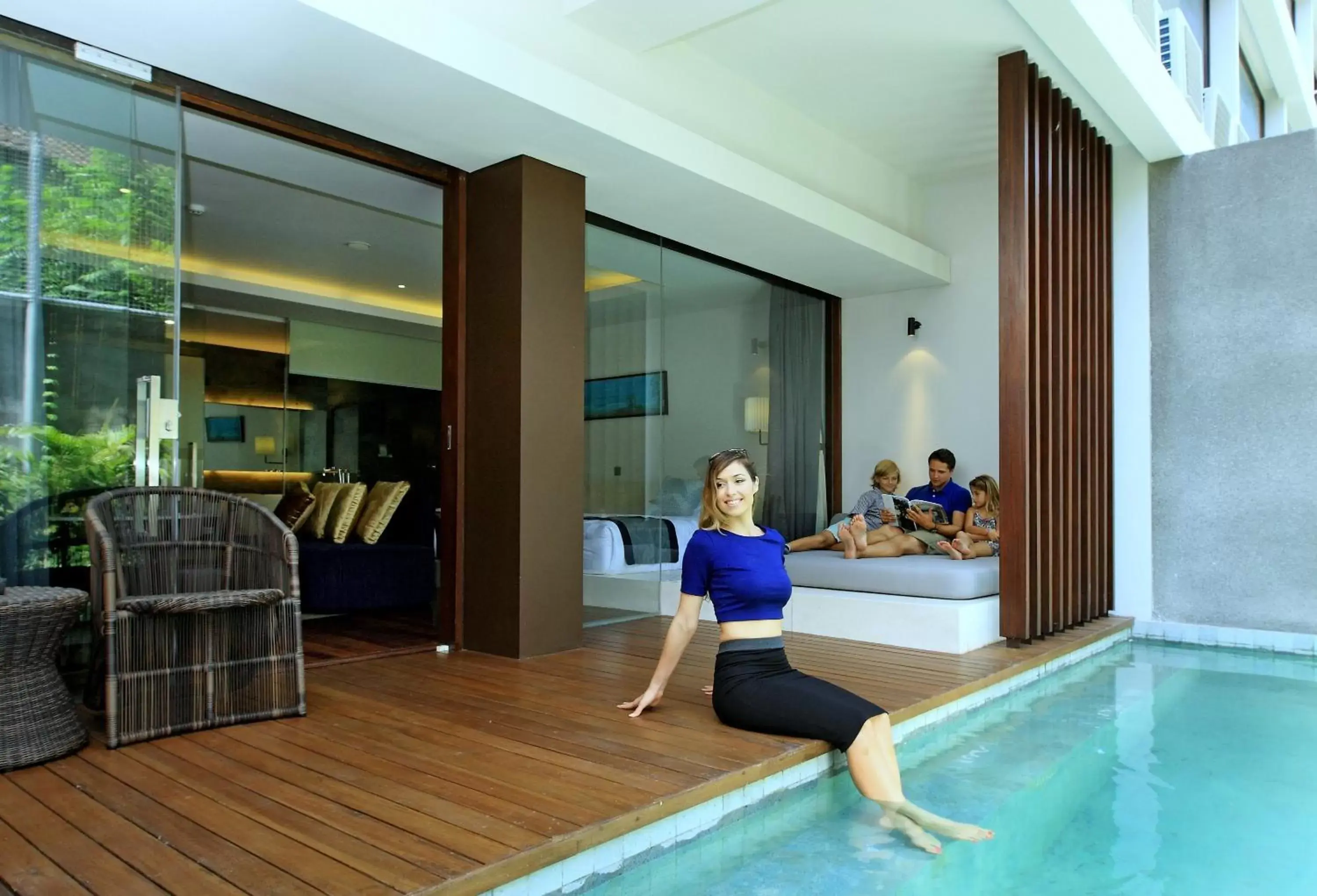 Seating area in Watermark Hotel & Spa Bali