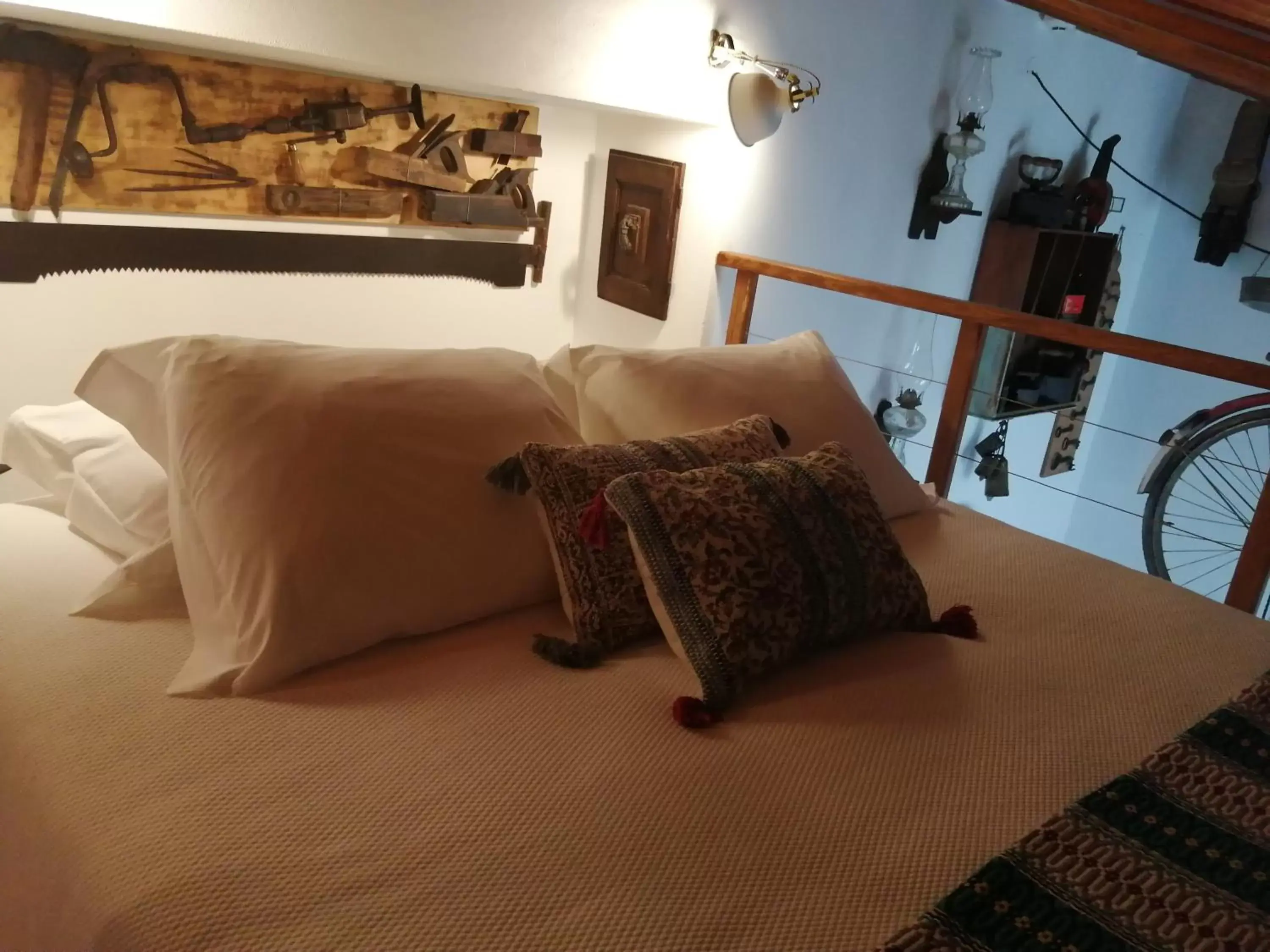 Bed in Maria`s Guesthouse