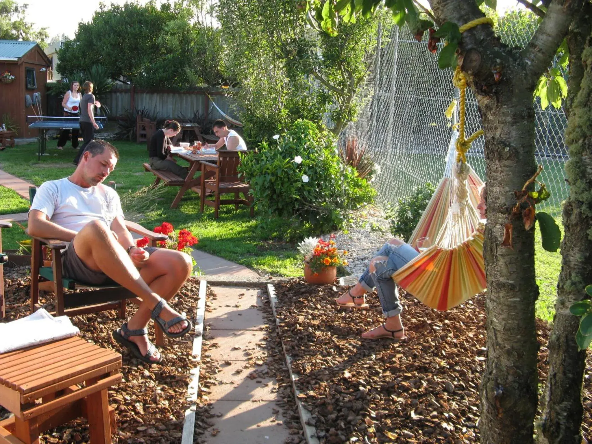 BBQ facilities in The Bug Backpackers