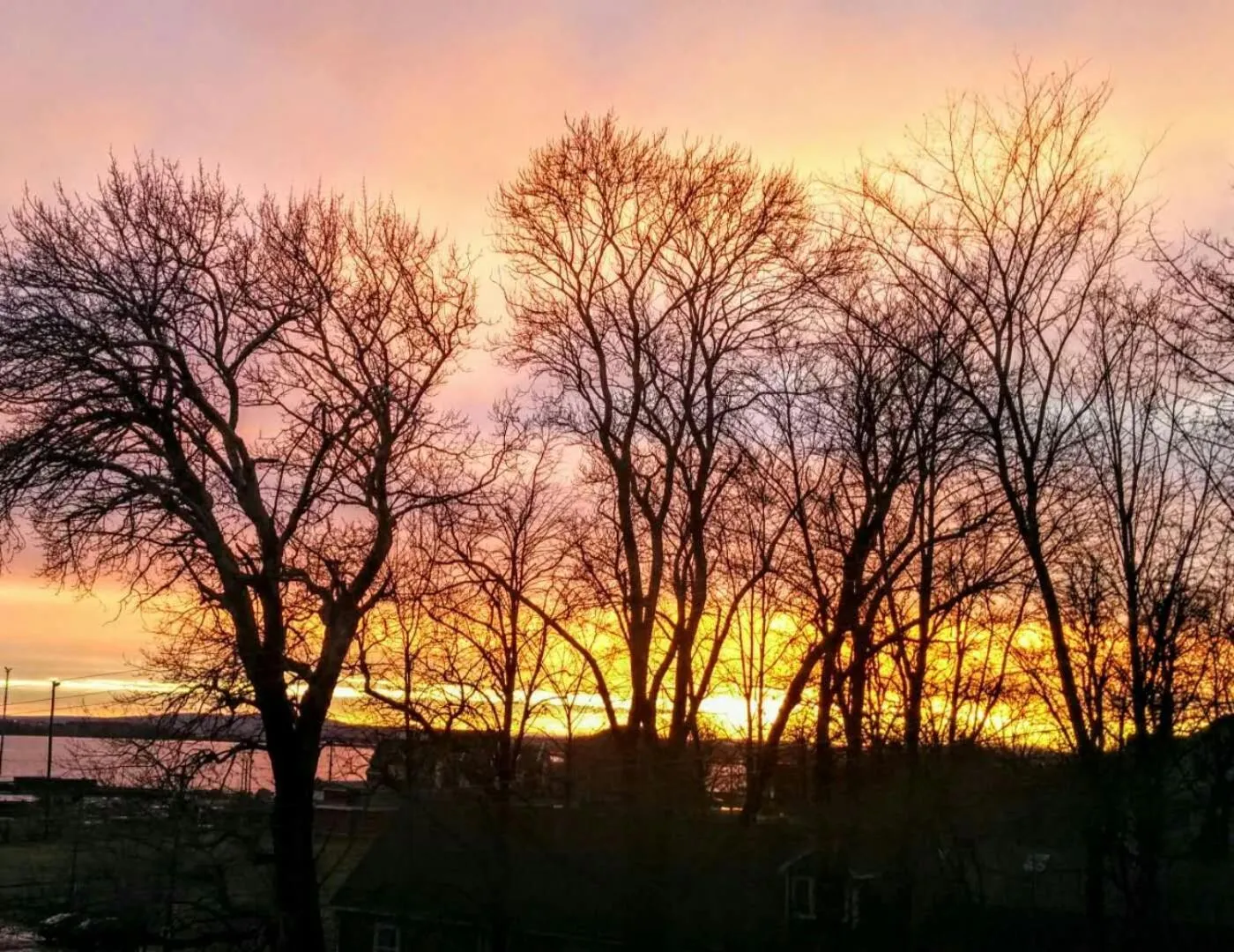 Sunset in Braeside Country Inn