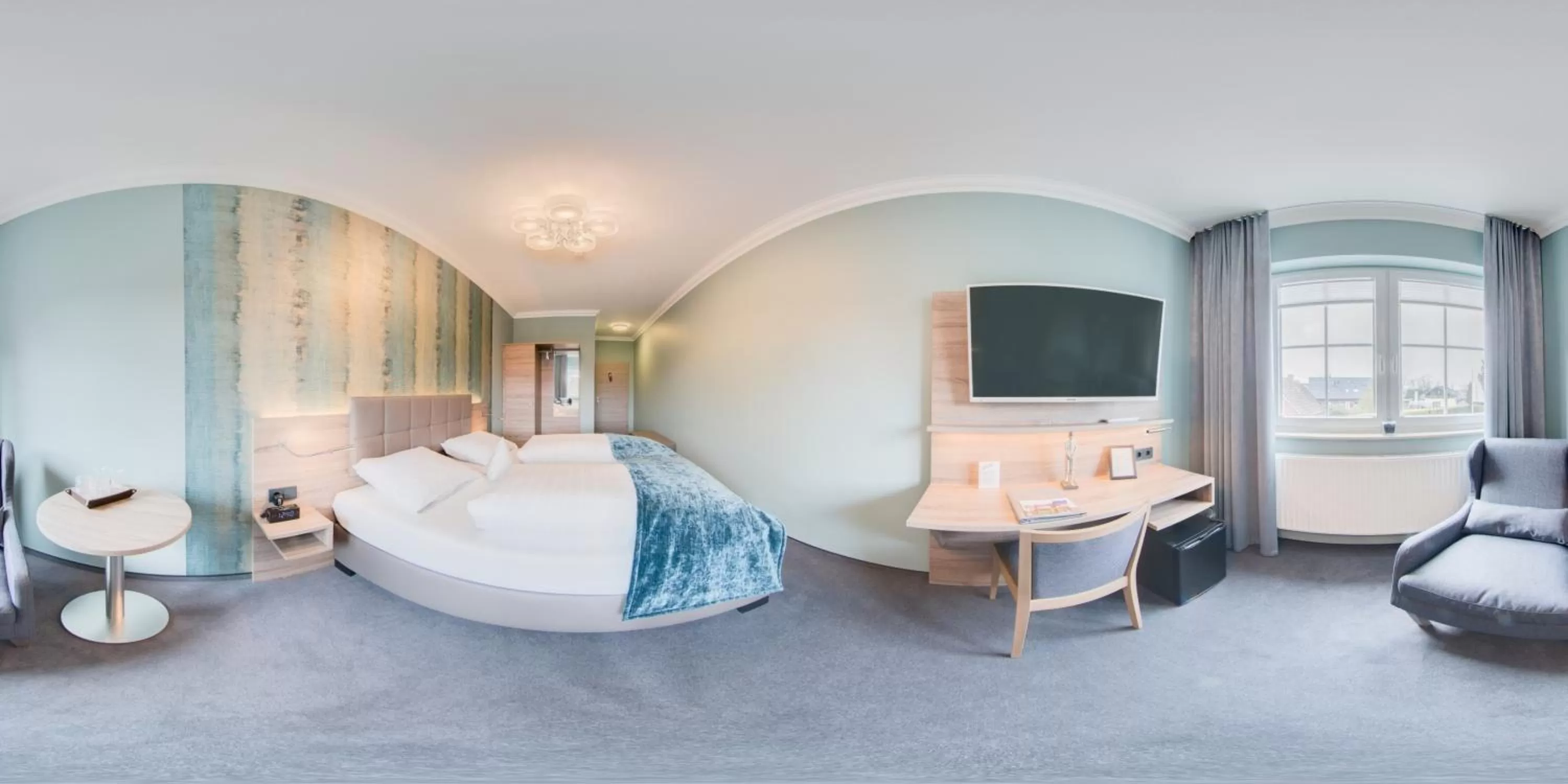 Living room, Bed in Hotel zur Post NEW STYLE