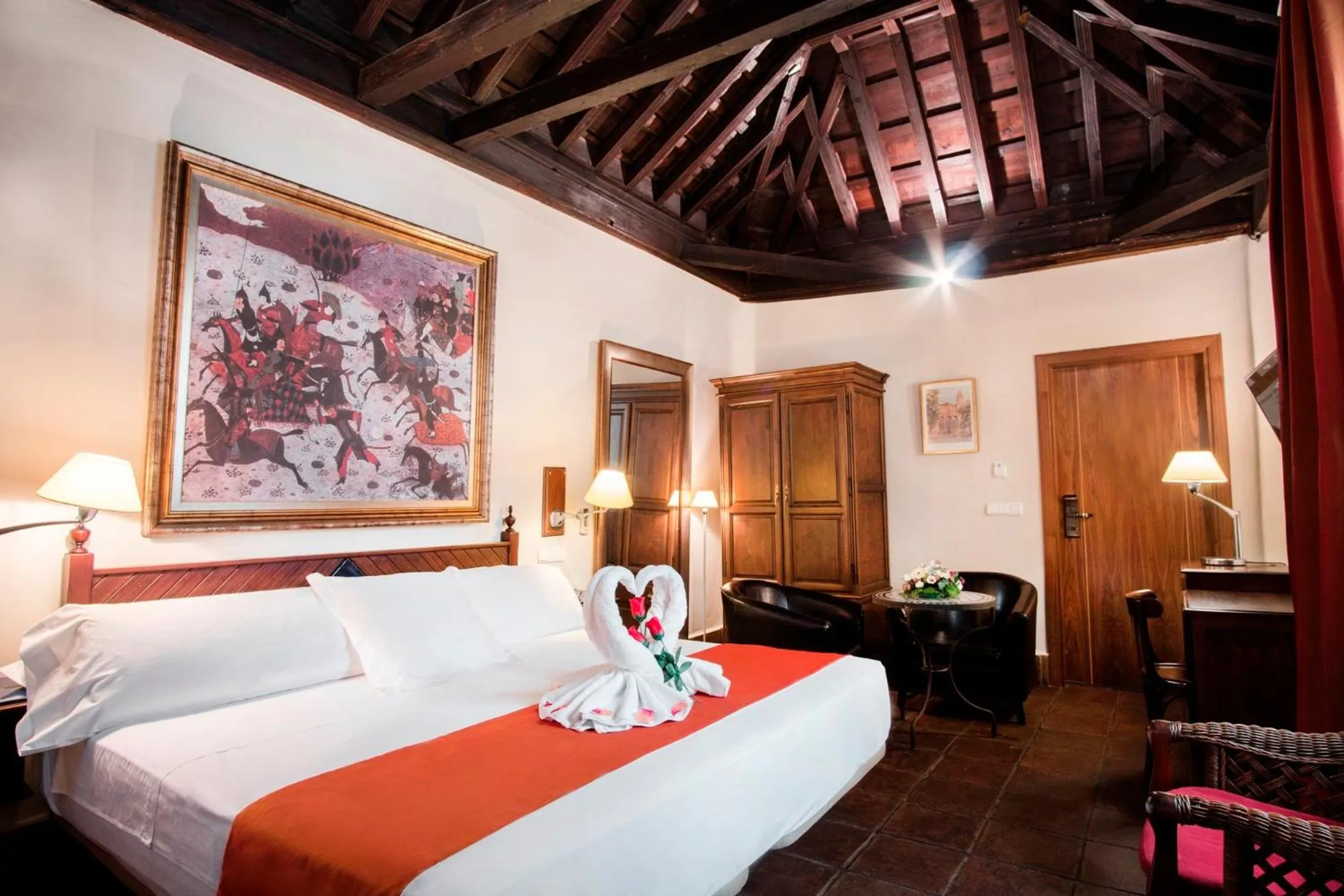 Bedroom, Bed in Casa Palacio Pilar del Toro