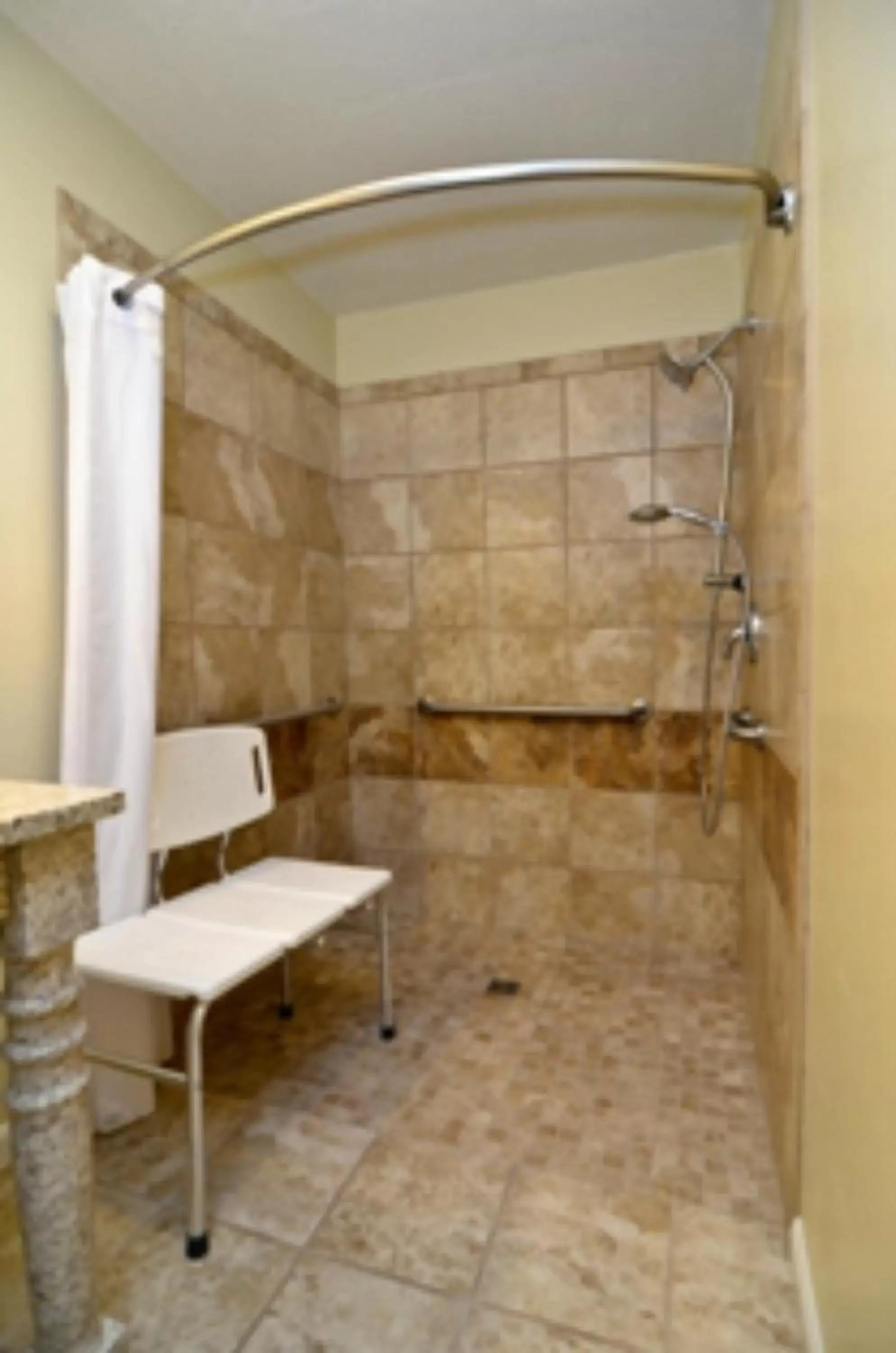 Bathroom in SureStay Hotel by Best Western Cameron