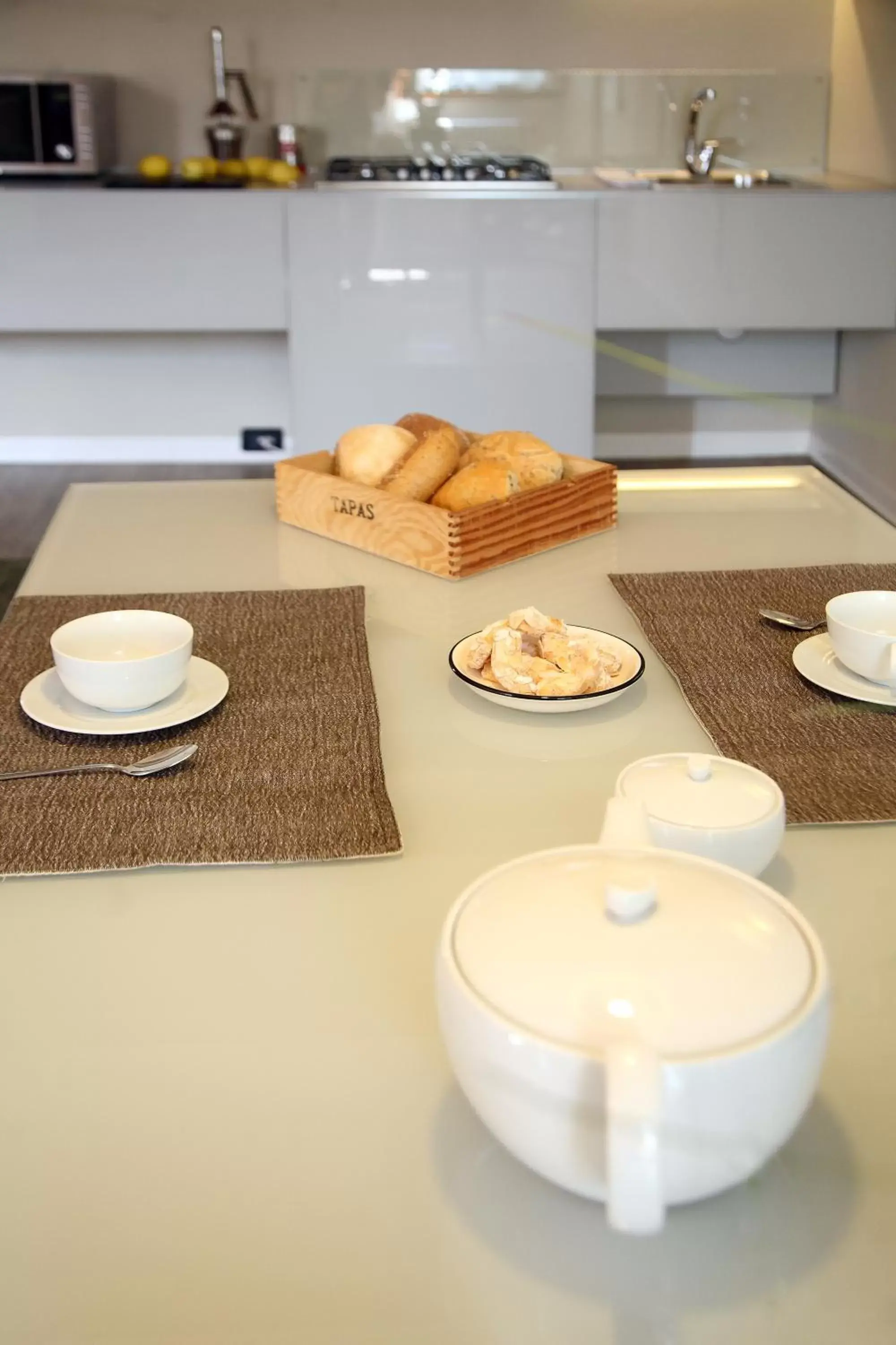 Dining area in Corte San Luca Apartments