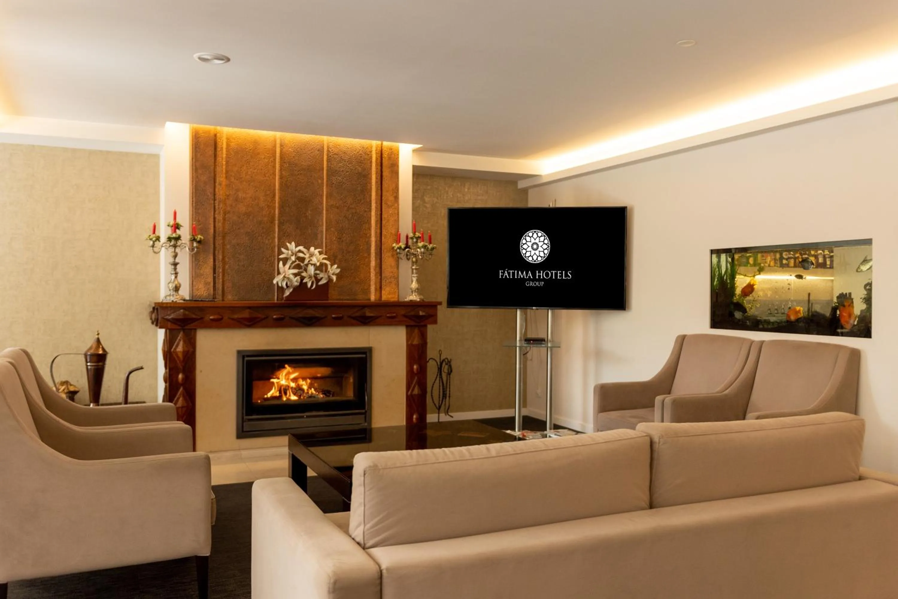 Living room in Hotel Regina