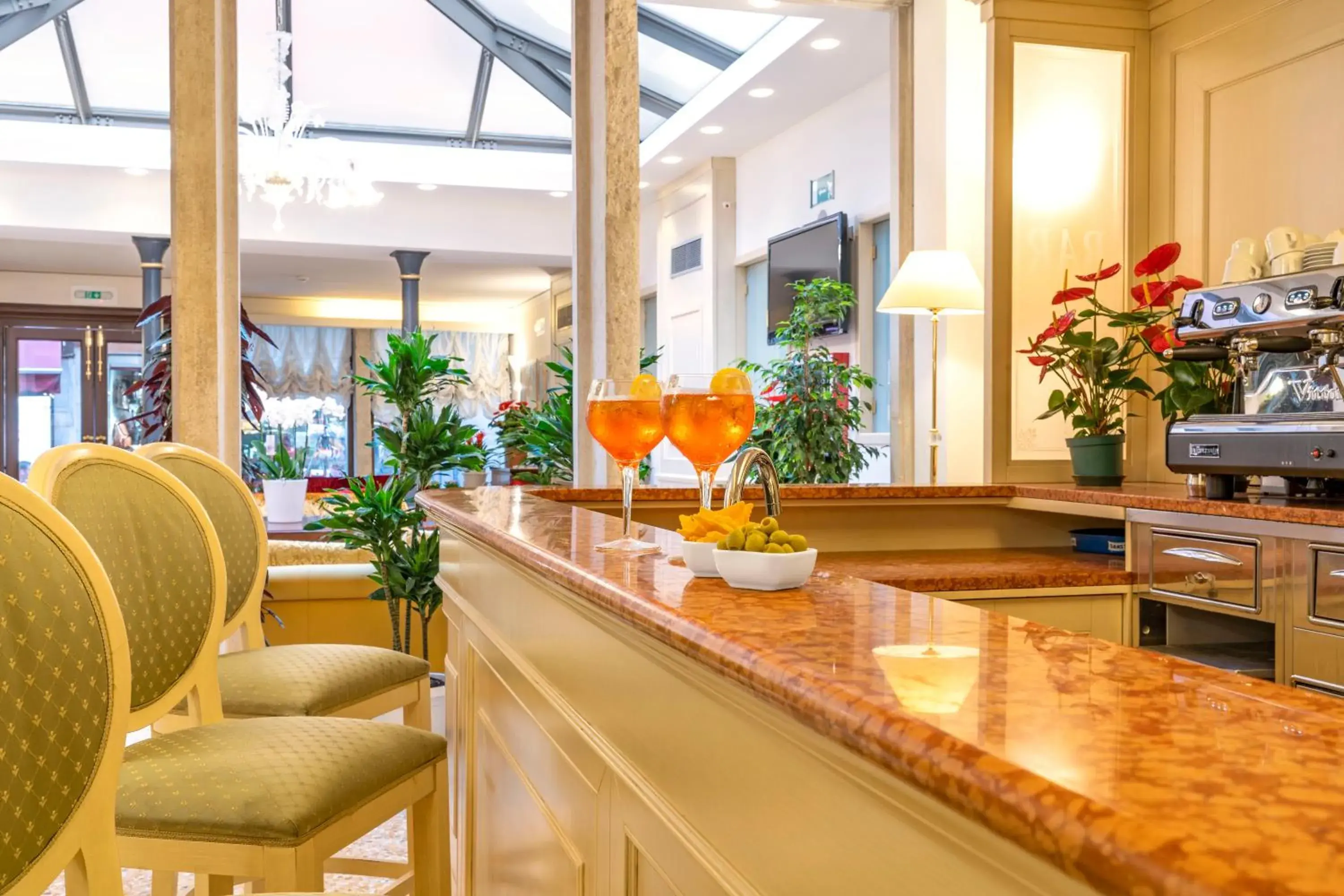 Lounge or bar, Lobby/Reception in Hotel Bella Venezia