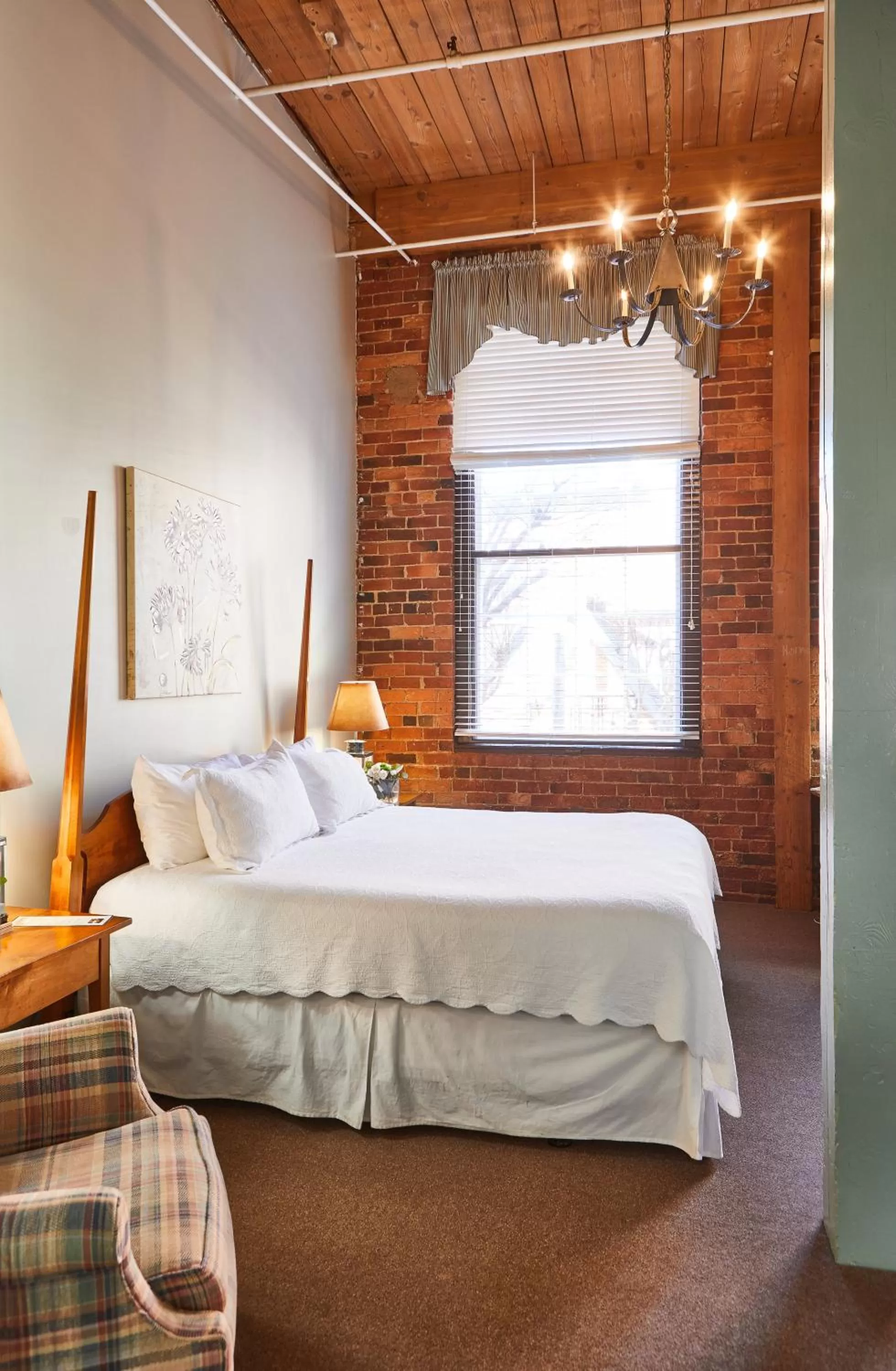 Bedroom, Bed in The Historic Brookstown Inn, Trademark Collection by Wyndham