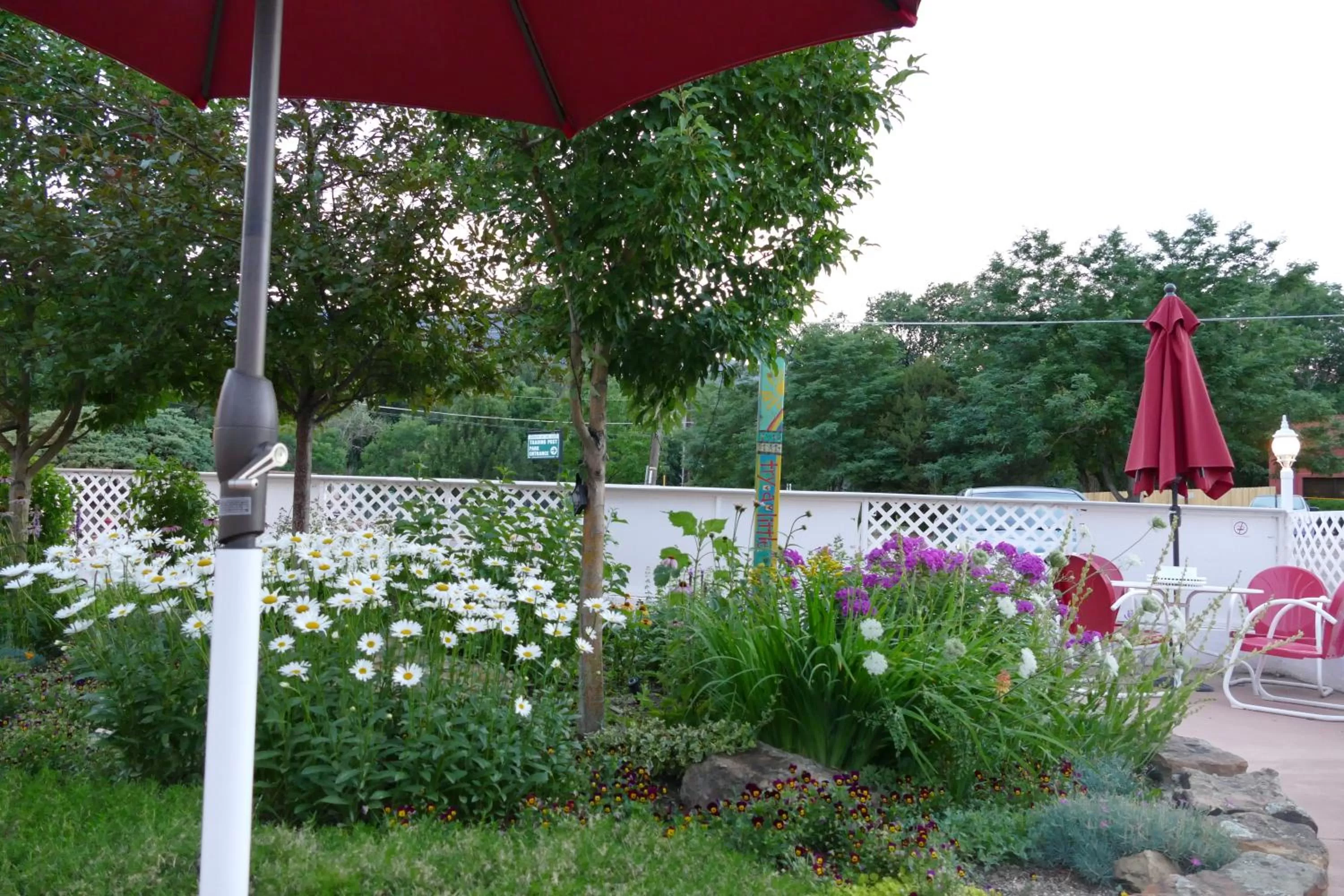 Patio in Red Wing Motel