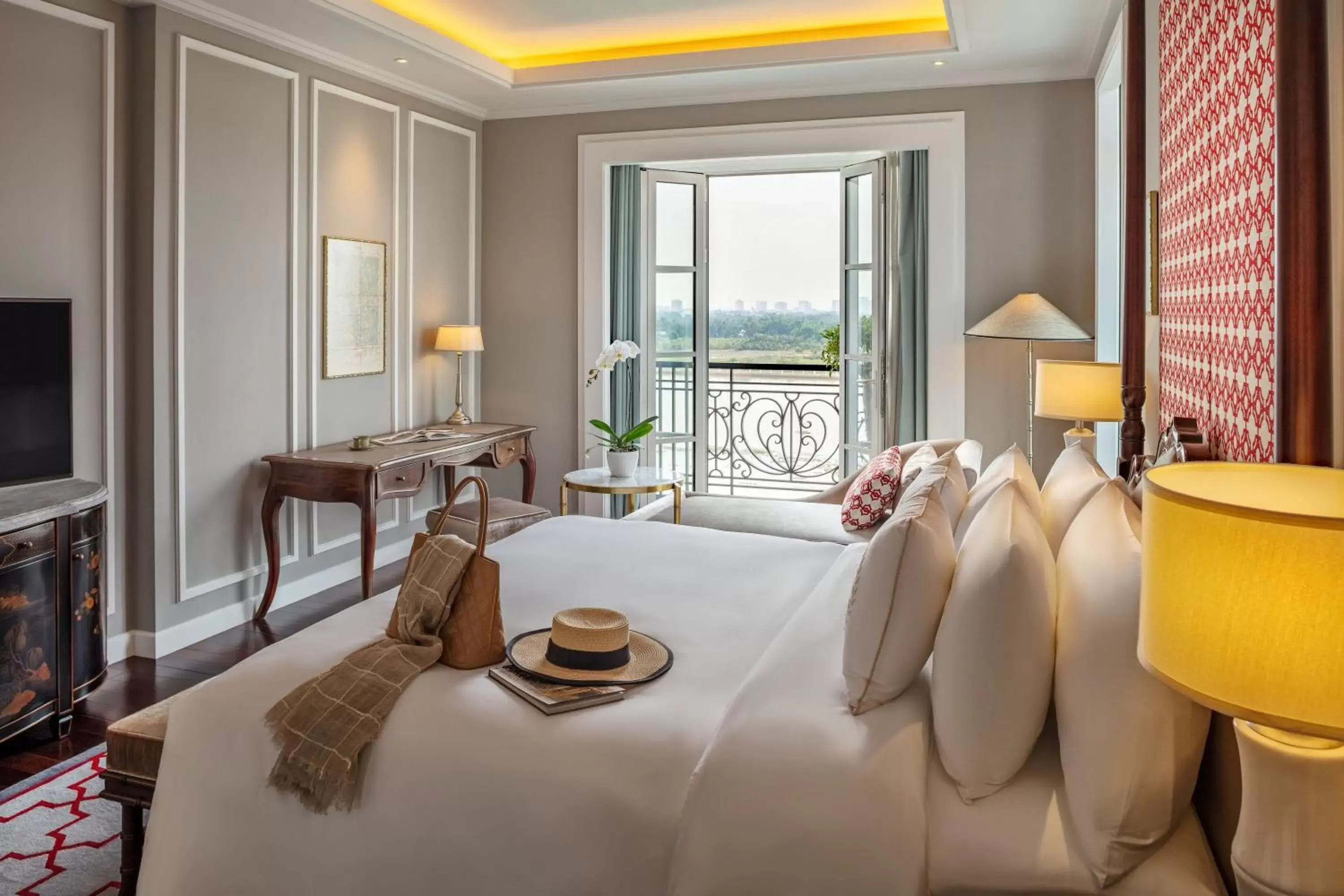 Bedroom in Mia Saigon – Luxury Boutique Hotel