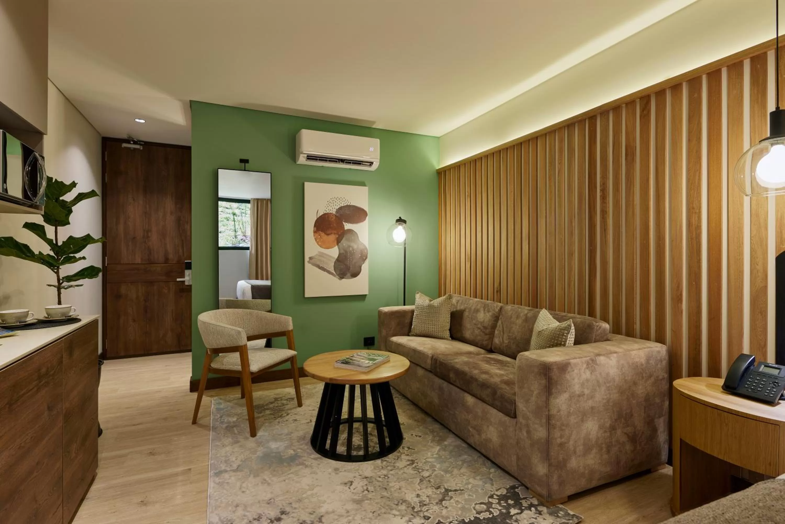 Bed in Blues Suites Medellín