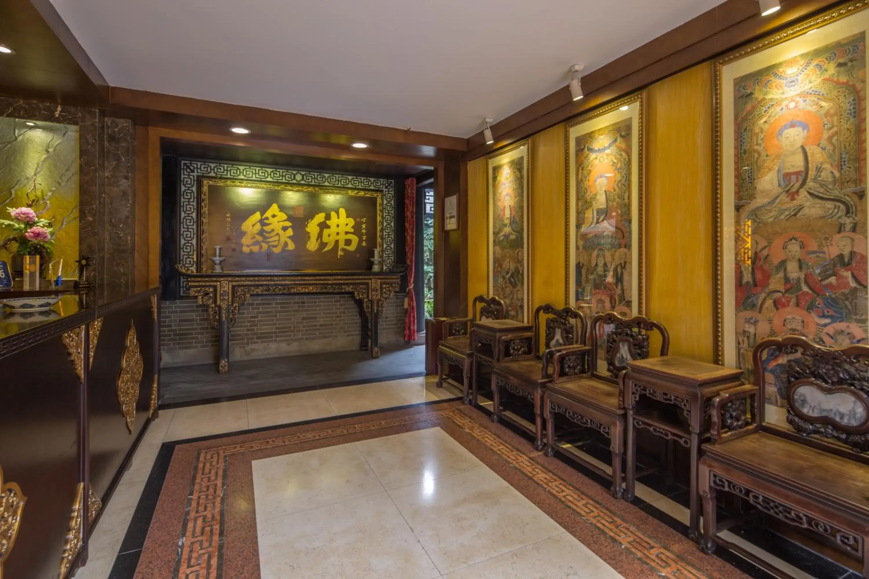 Lobby or reception, Lobby/Reception in Buddhazen Hotel