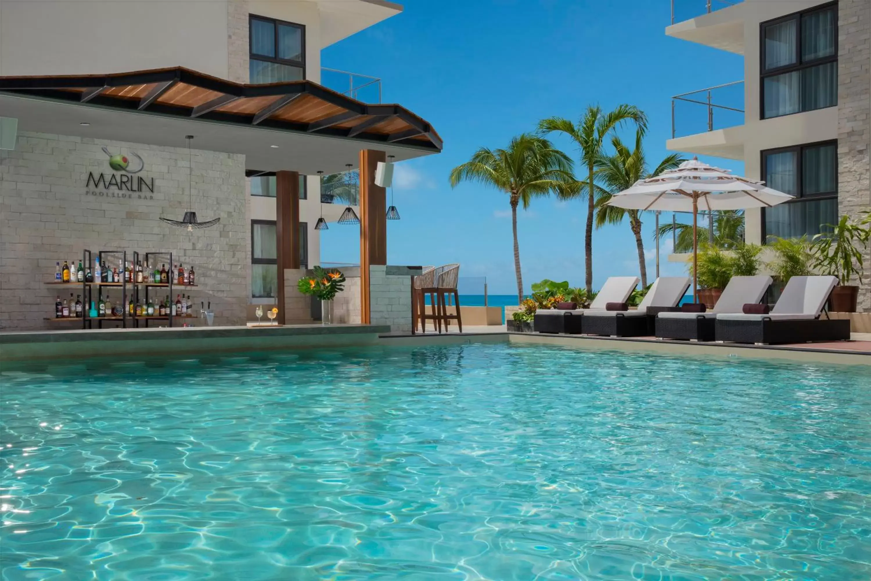 Swimming Pool in Dreams Cozumel Cape Resort & Spa