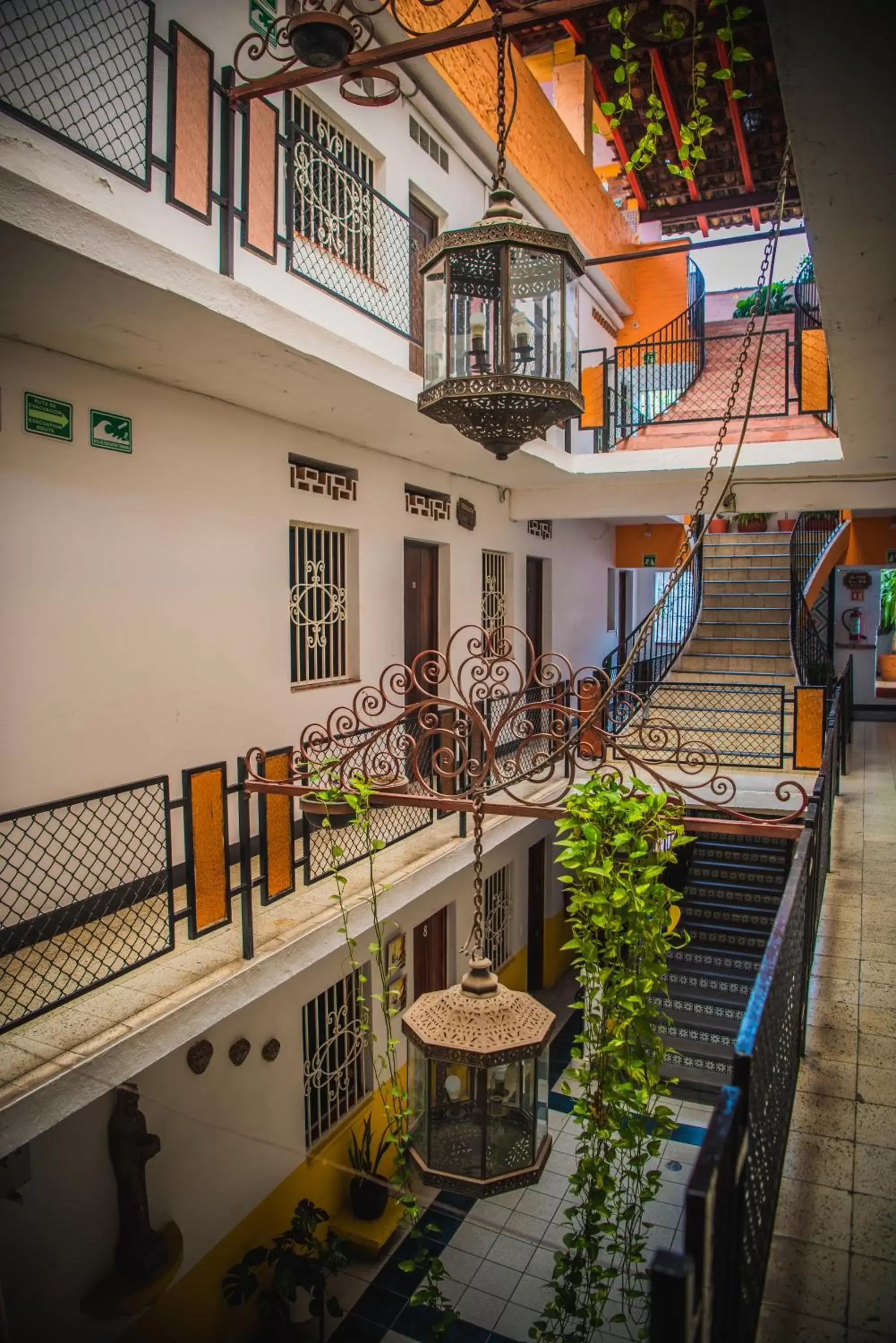 Patio in Hotel Villa del Mar Tradicional