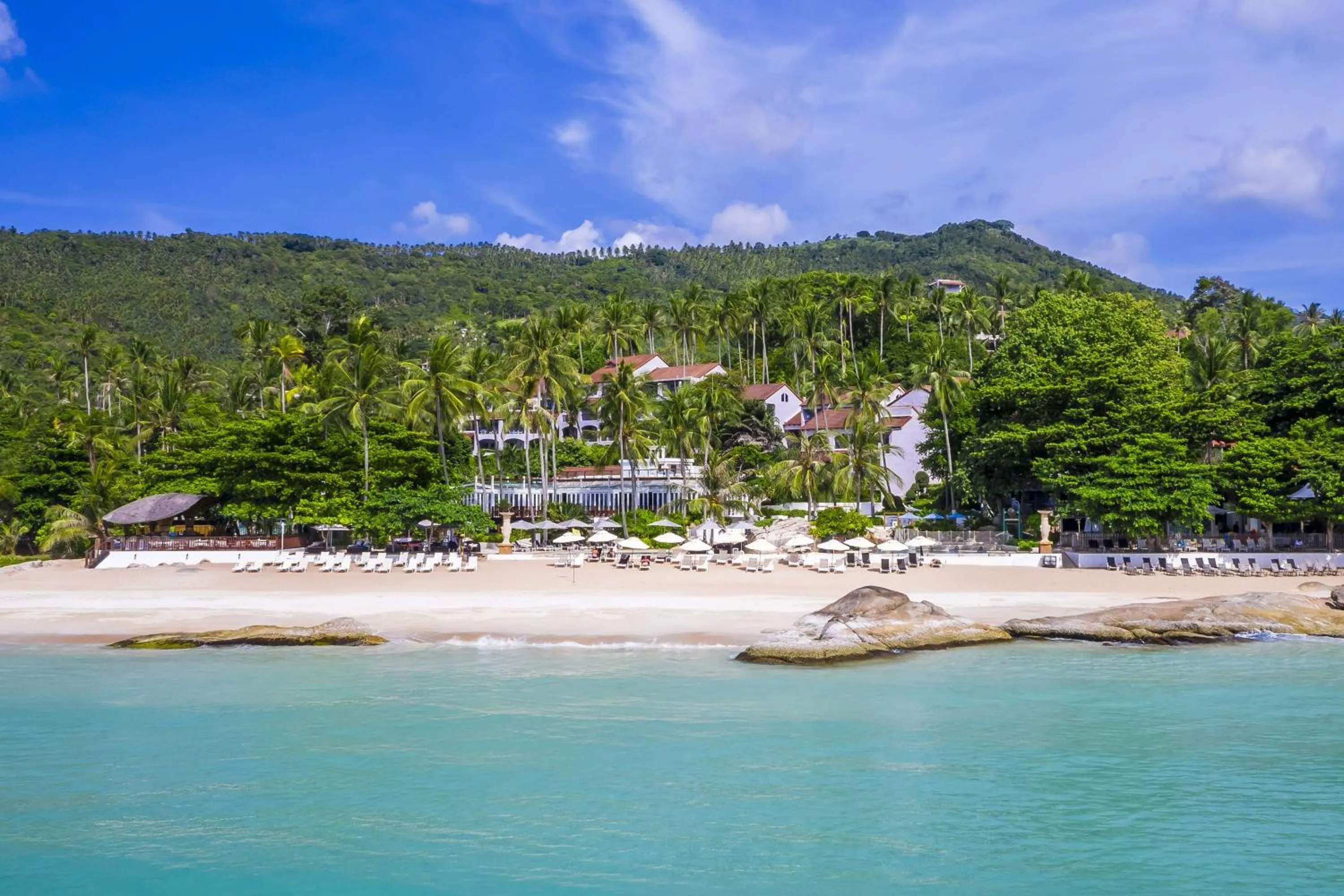 Property building in Sheraton Samui Resort