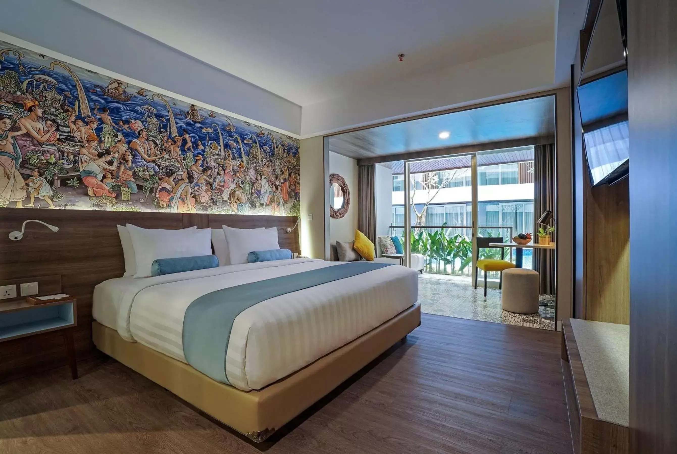 Photo of the whole room, Bed in Wyndham Garden Kuta Beach Bali