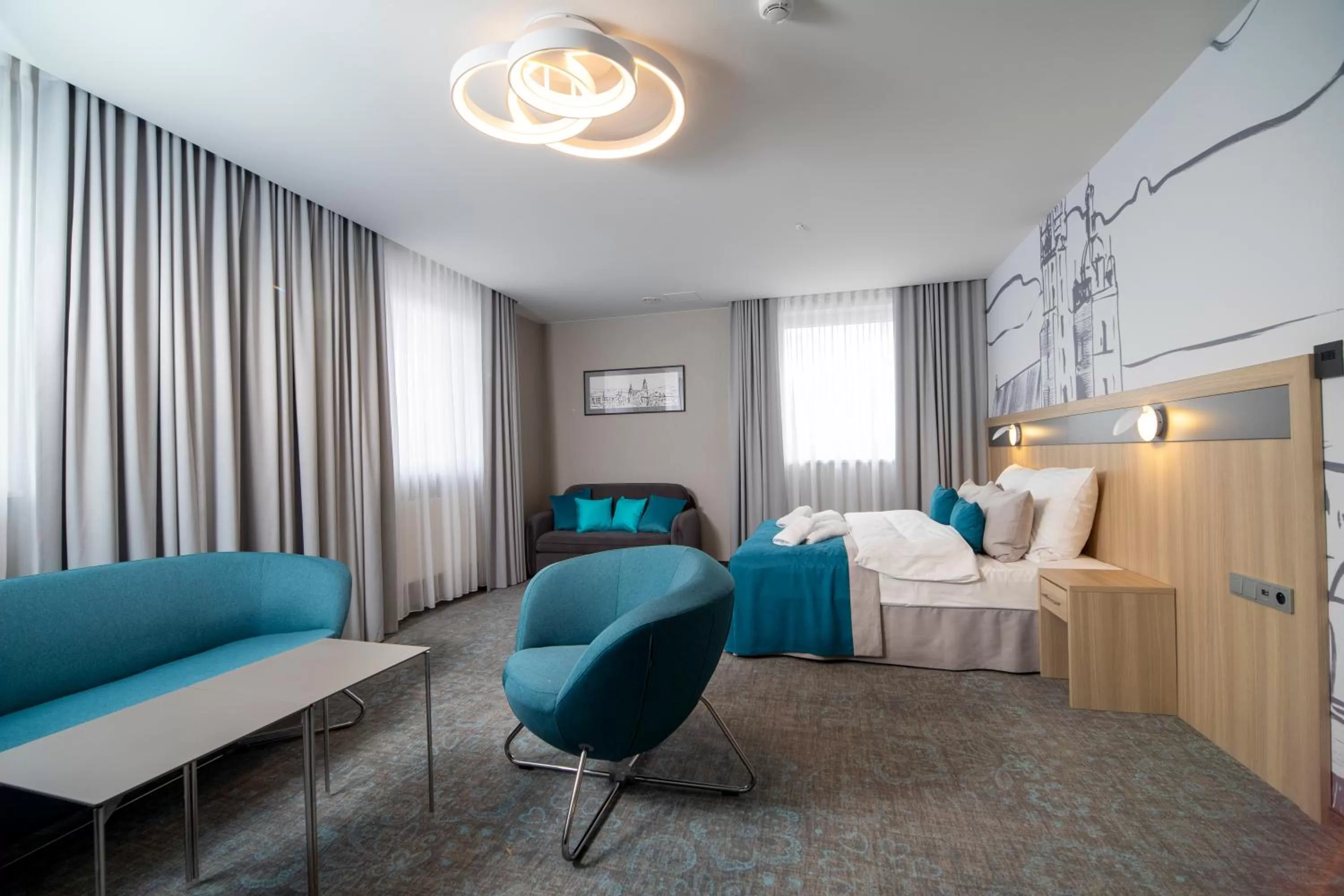 Photo of the whole room, Bed in Krowodrza Centrum Konferencyjno - Hotelowe