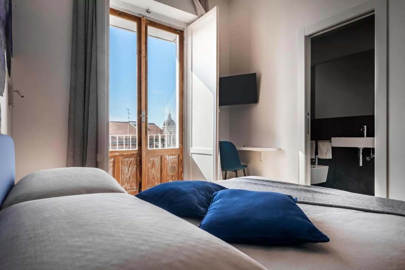 Bedroom, Bed in Terrazza Sangiuliano