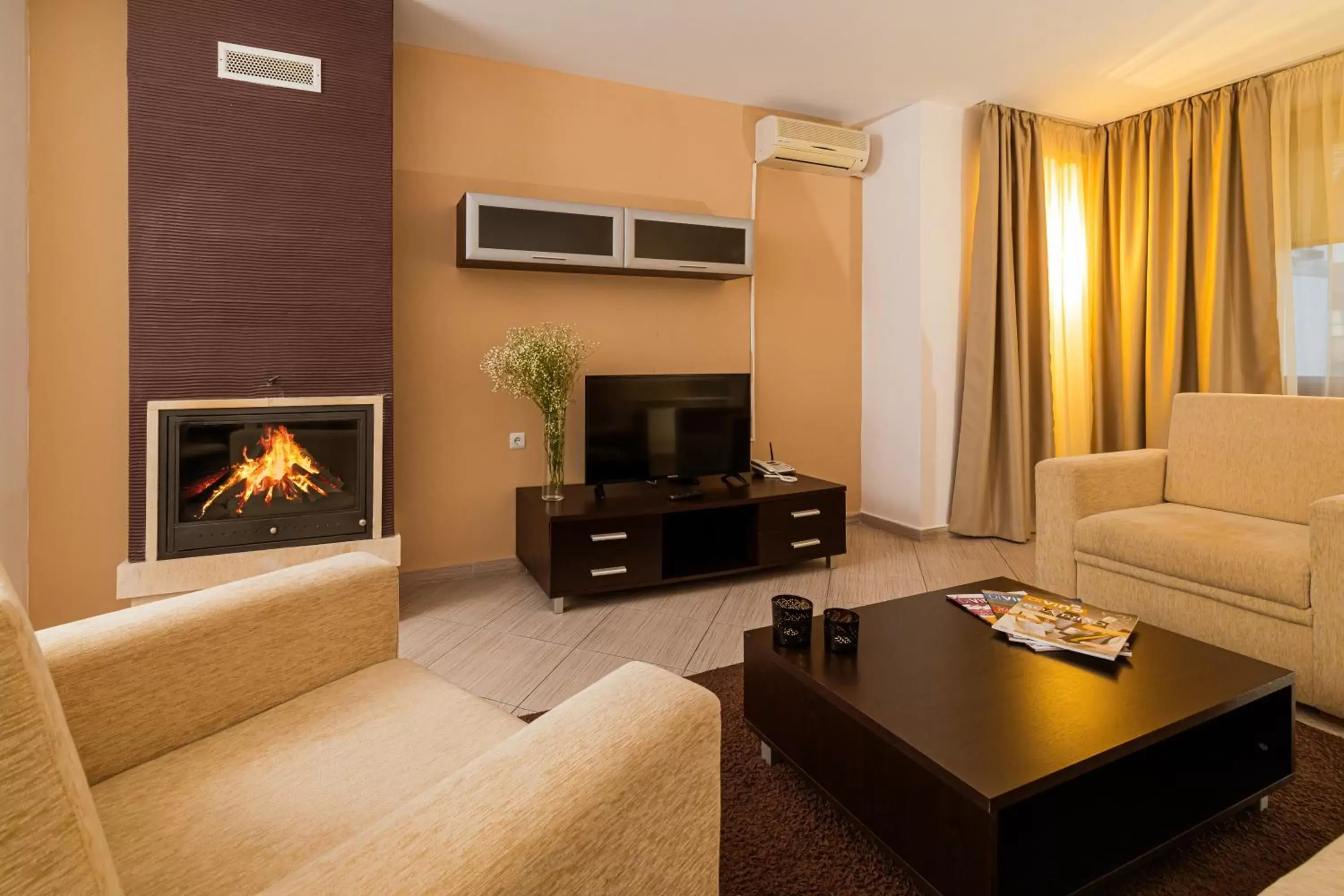 Living room in Green Life Bansko Living room in Green Life Bansko