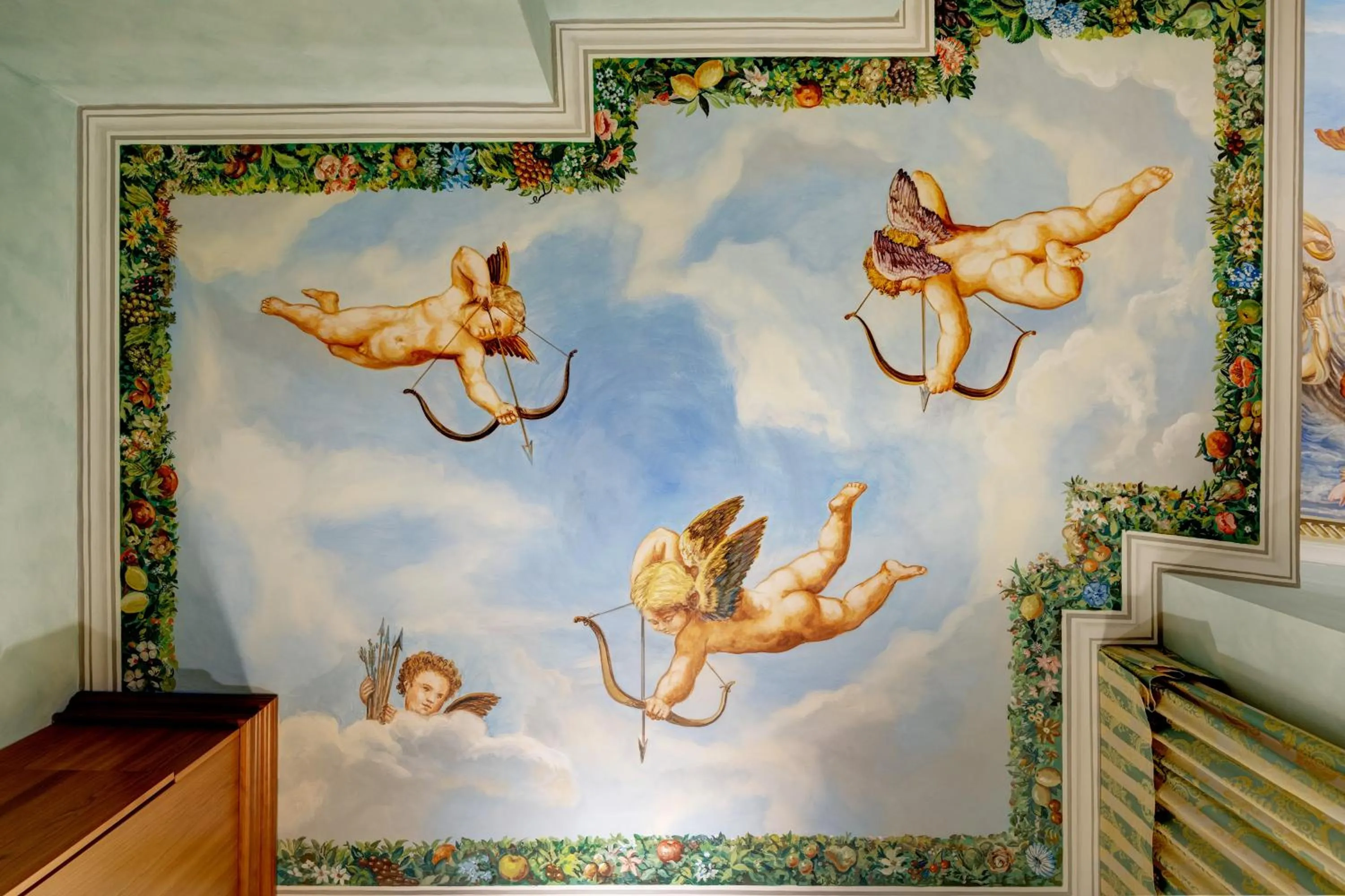 Decorative detail in Hotel Amalfi