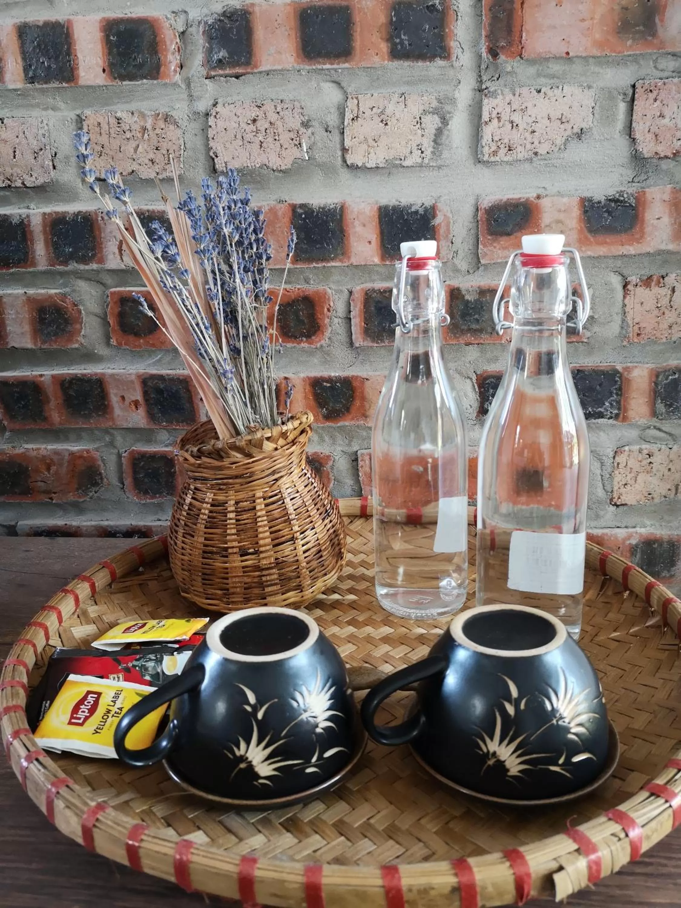 Decorative detail in Nan House - Tam Coc