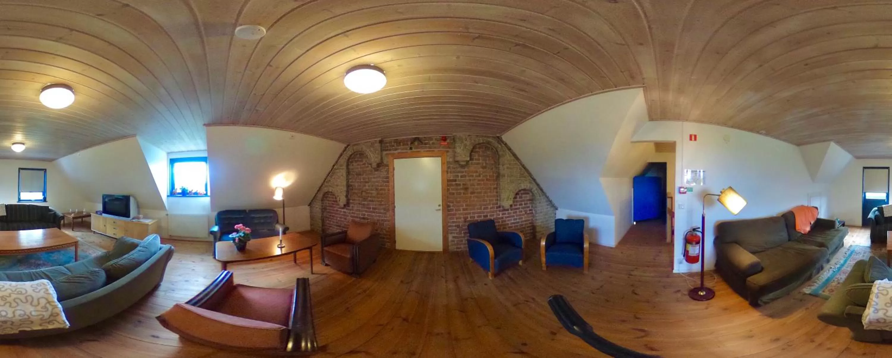 Communal lounge/ TV room in Tryde 1303 B&B på Österlen