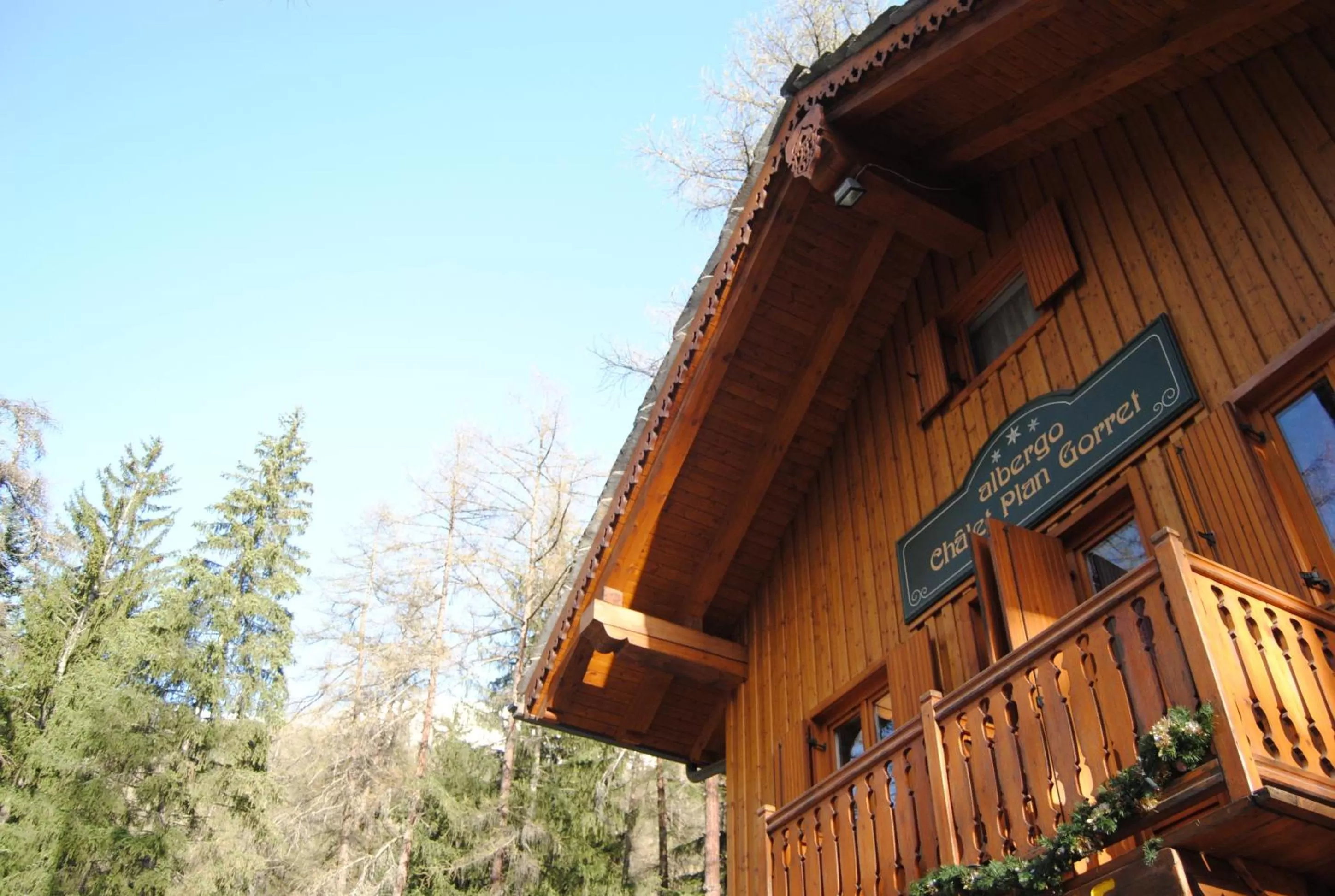 Facade/entrance in Chalet Plan Gorret