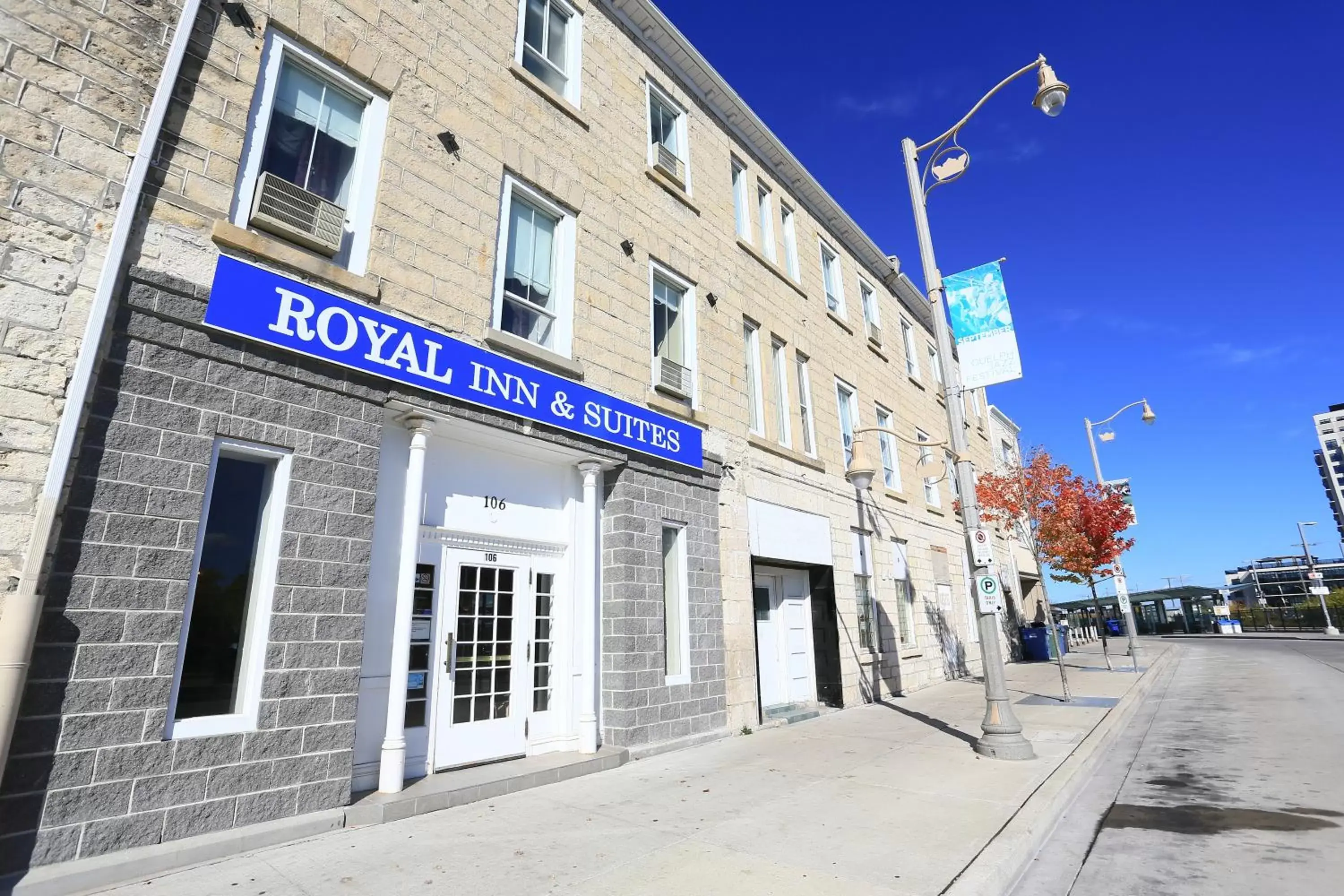 Property Building in Royal Inn and Suites at Guelph