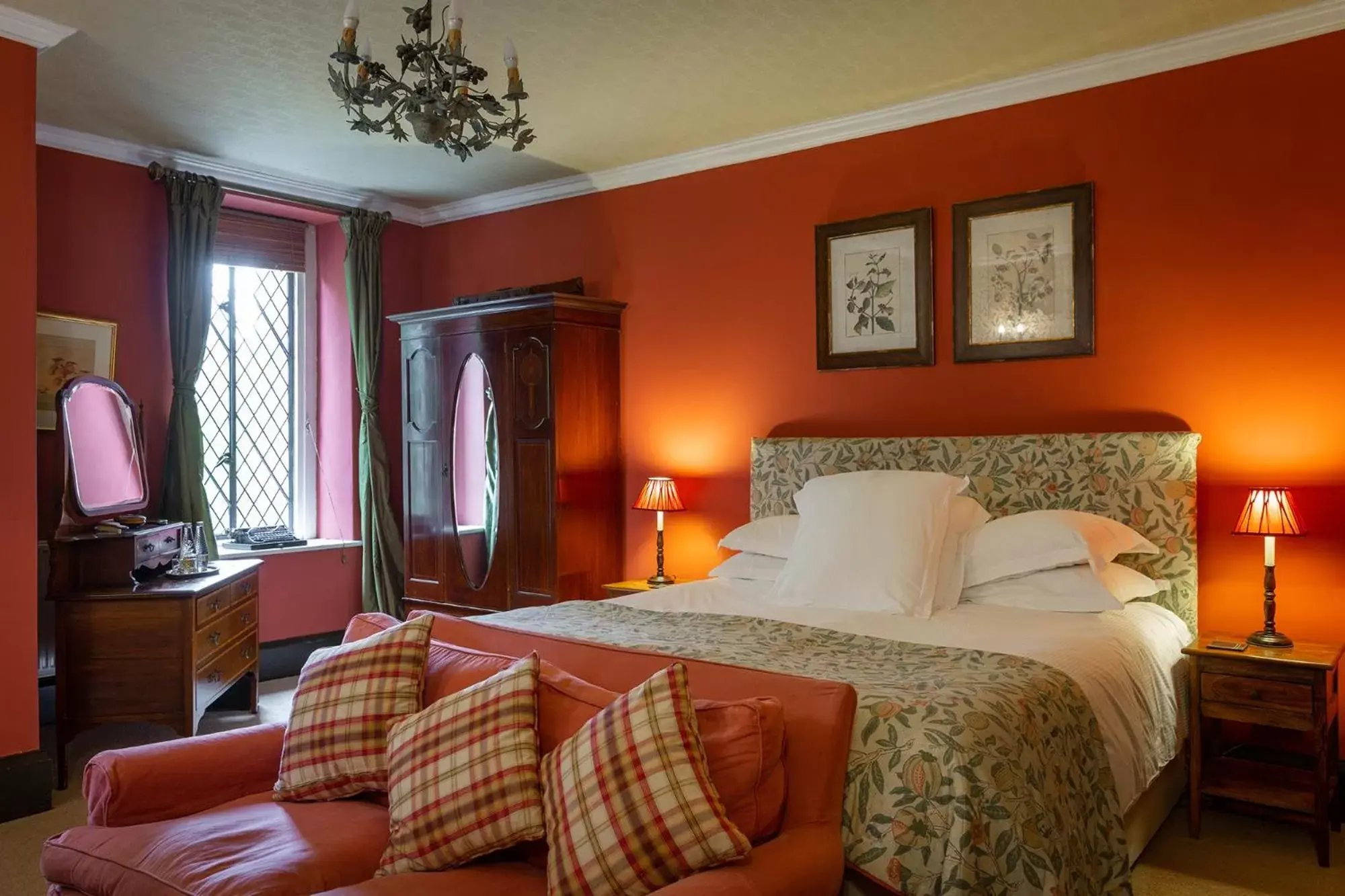 Bedroom, Bed in Augill Castle