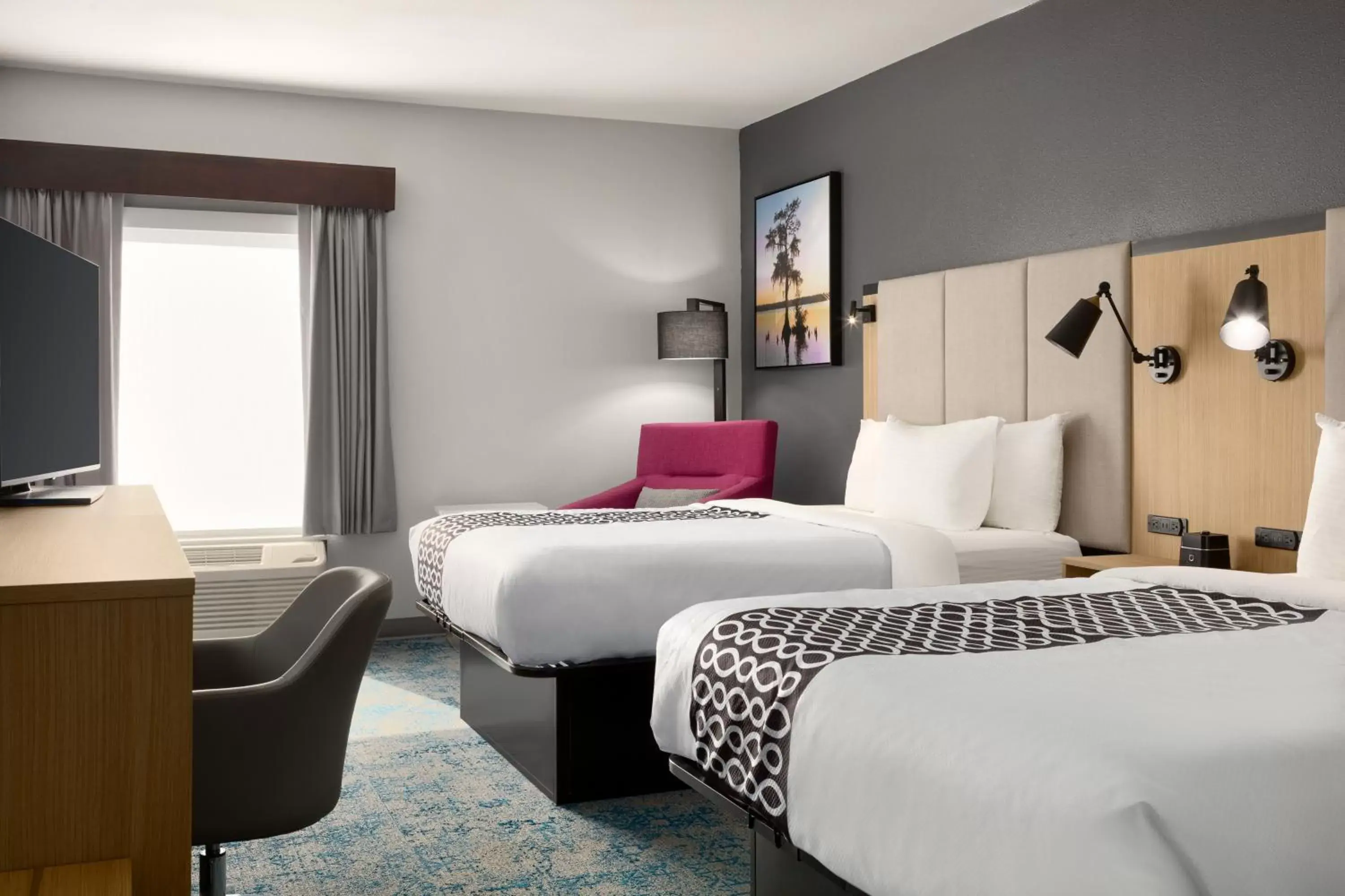 Bedroom, Bed in La Quinta Inn & Suites by Wyndham Selma/Smithfield I-95