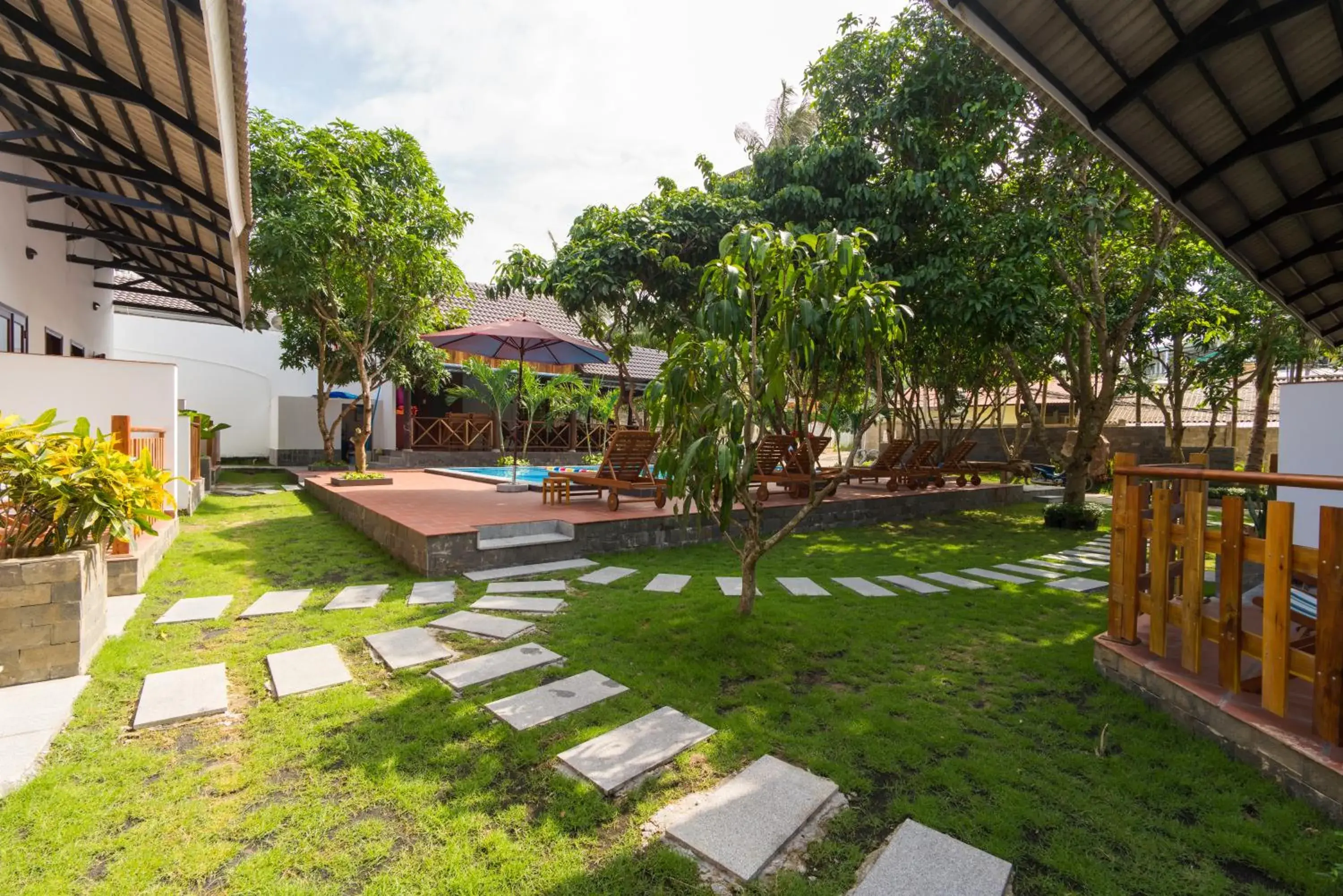 Garden, Swimming Pool in Phu Quoc Villa