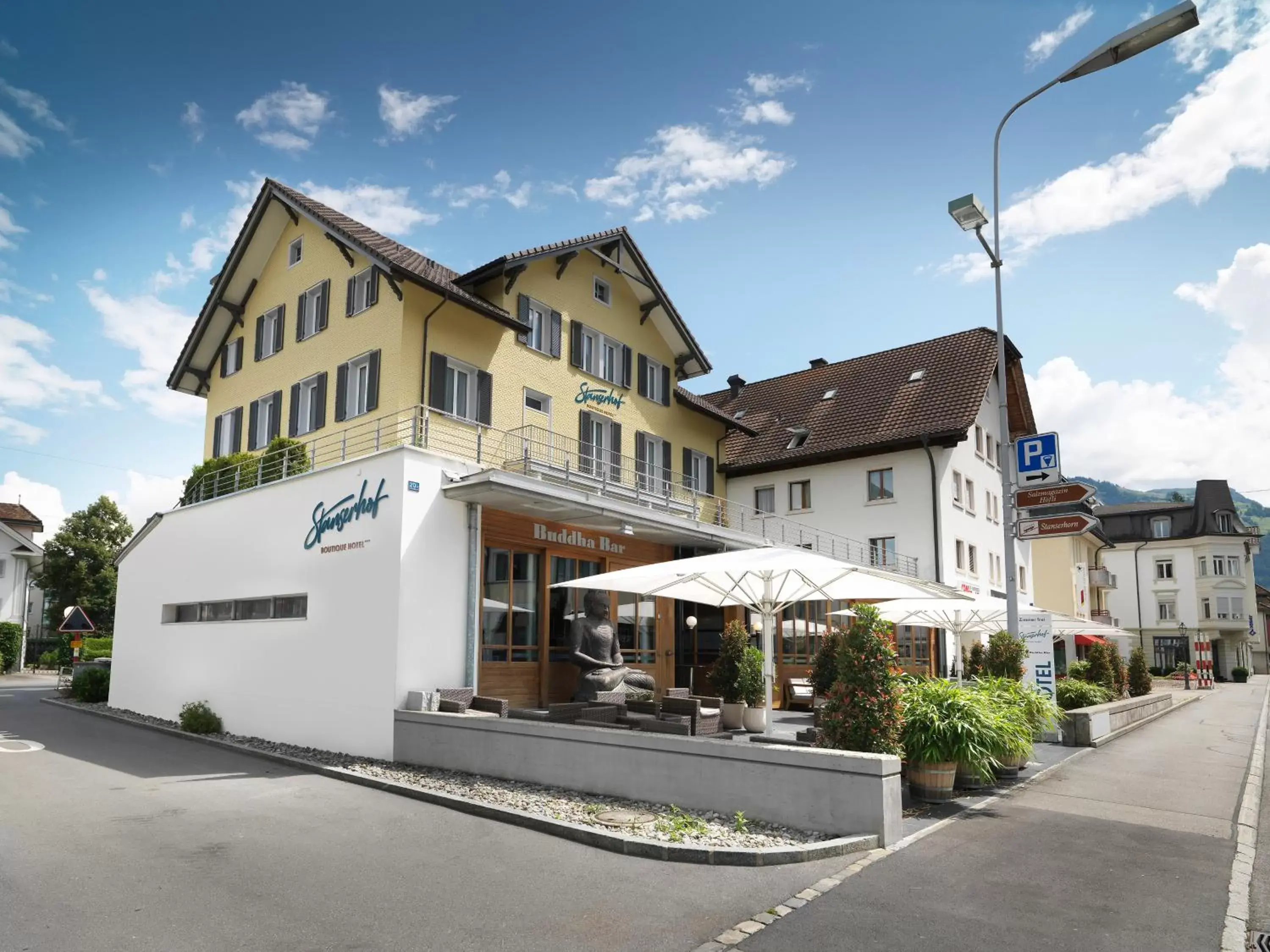 Property Building in Boutique Hotel Stanserhof