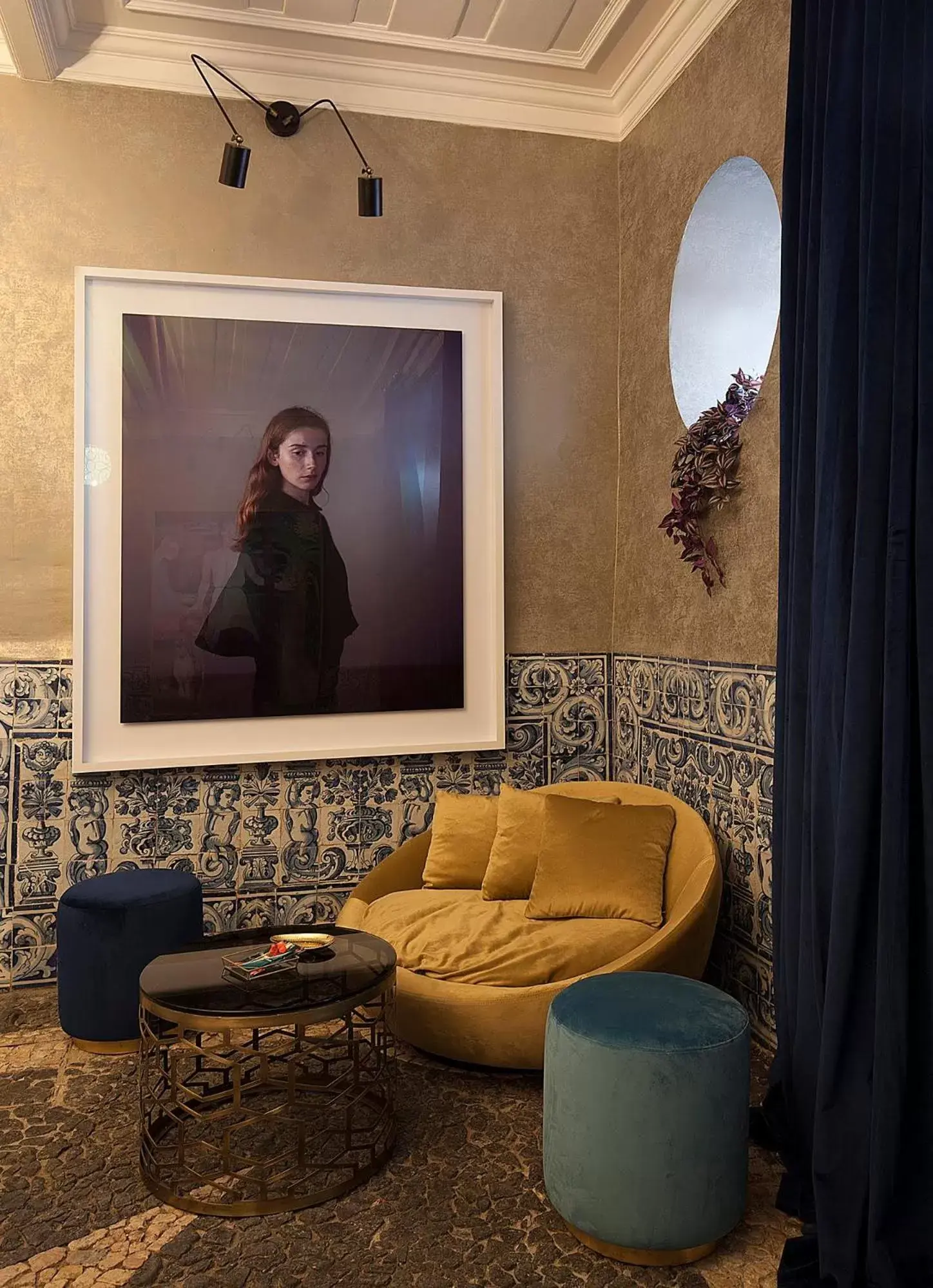 Seating area, Lobby/Reception in Casa dell'Arte Club House